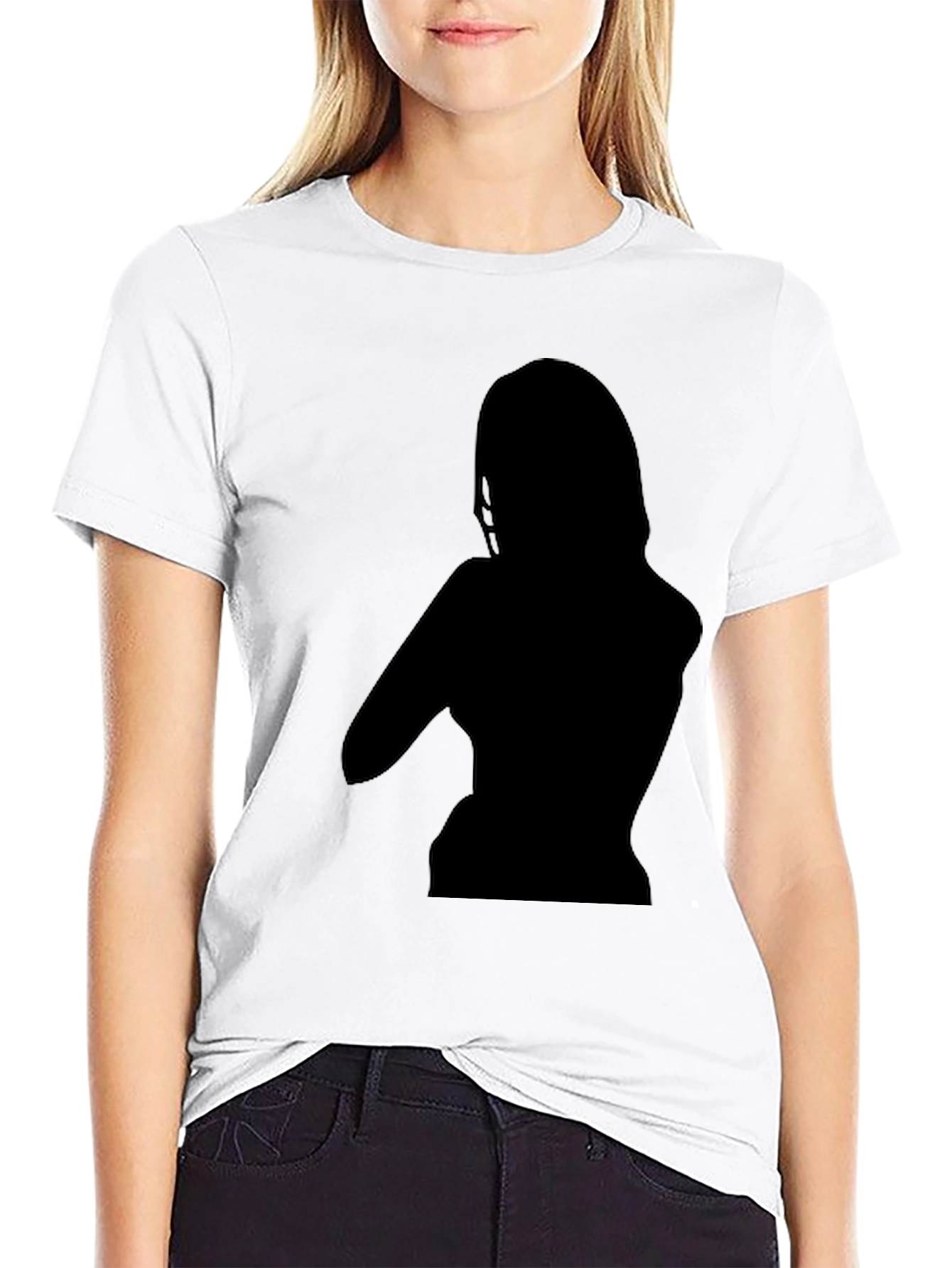 Silhouette Graphic Print T-Shirt