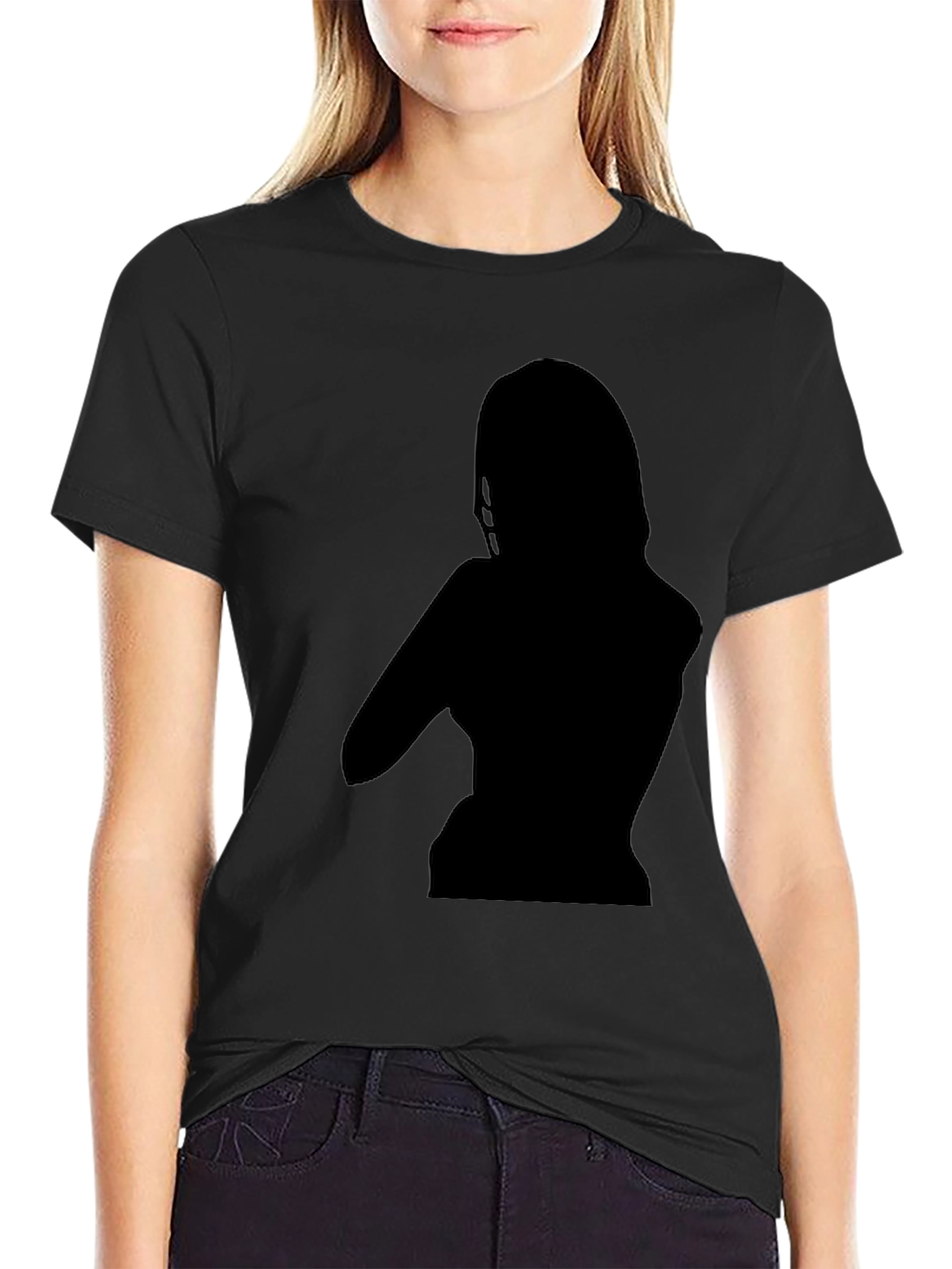 Silhouette Graphic Print T-Shirt