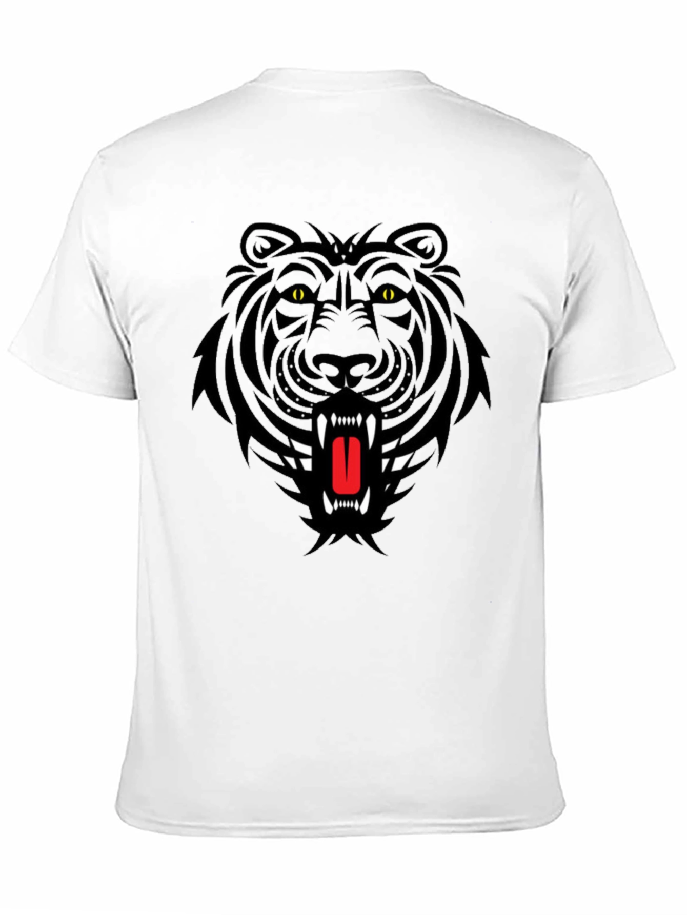 Black Tiger Graphic Tee - Bold Streetwear Style