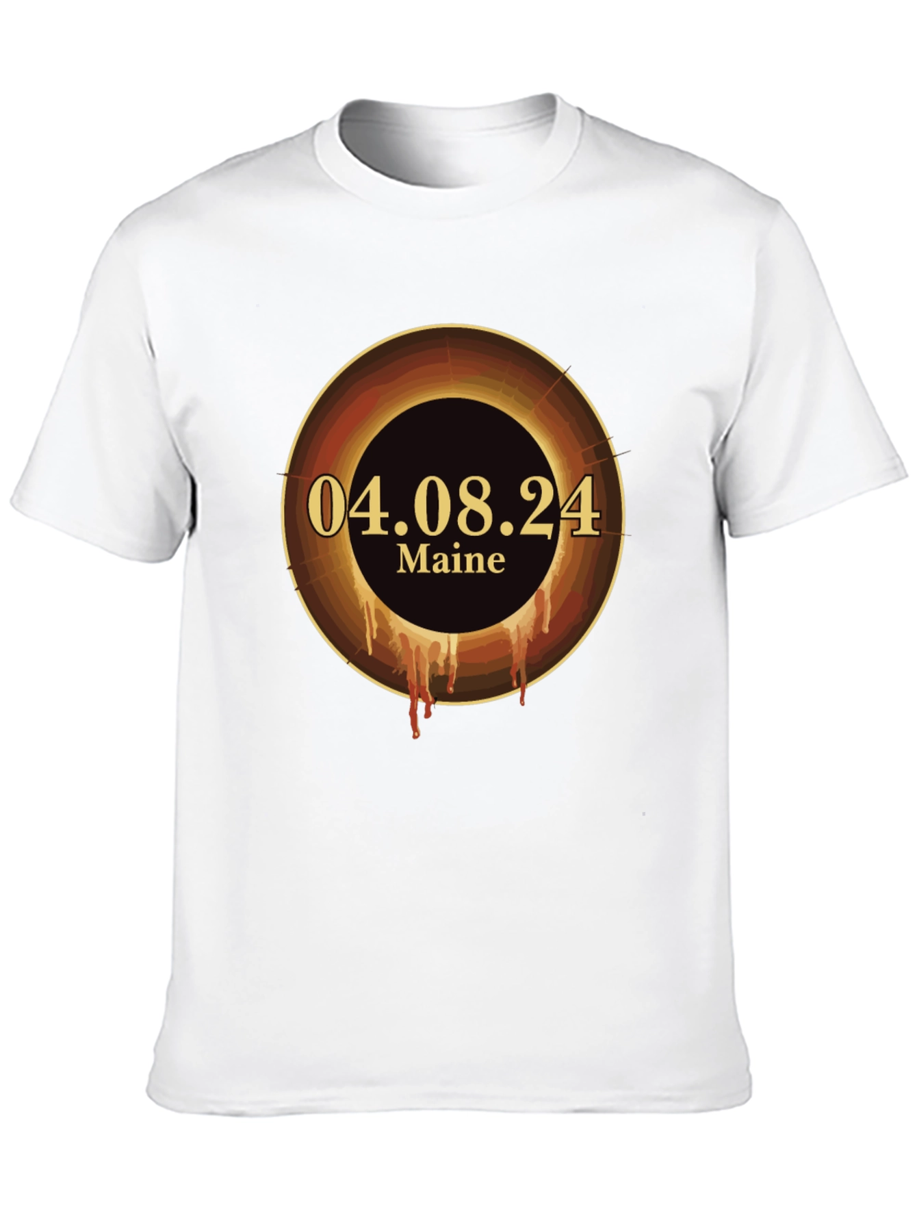 Total Solar Eclipse Maine 04.08.24 T-Shirt