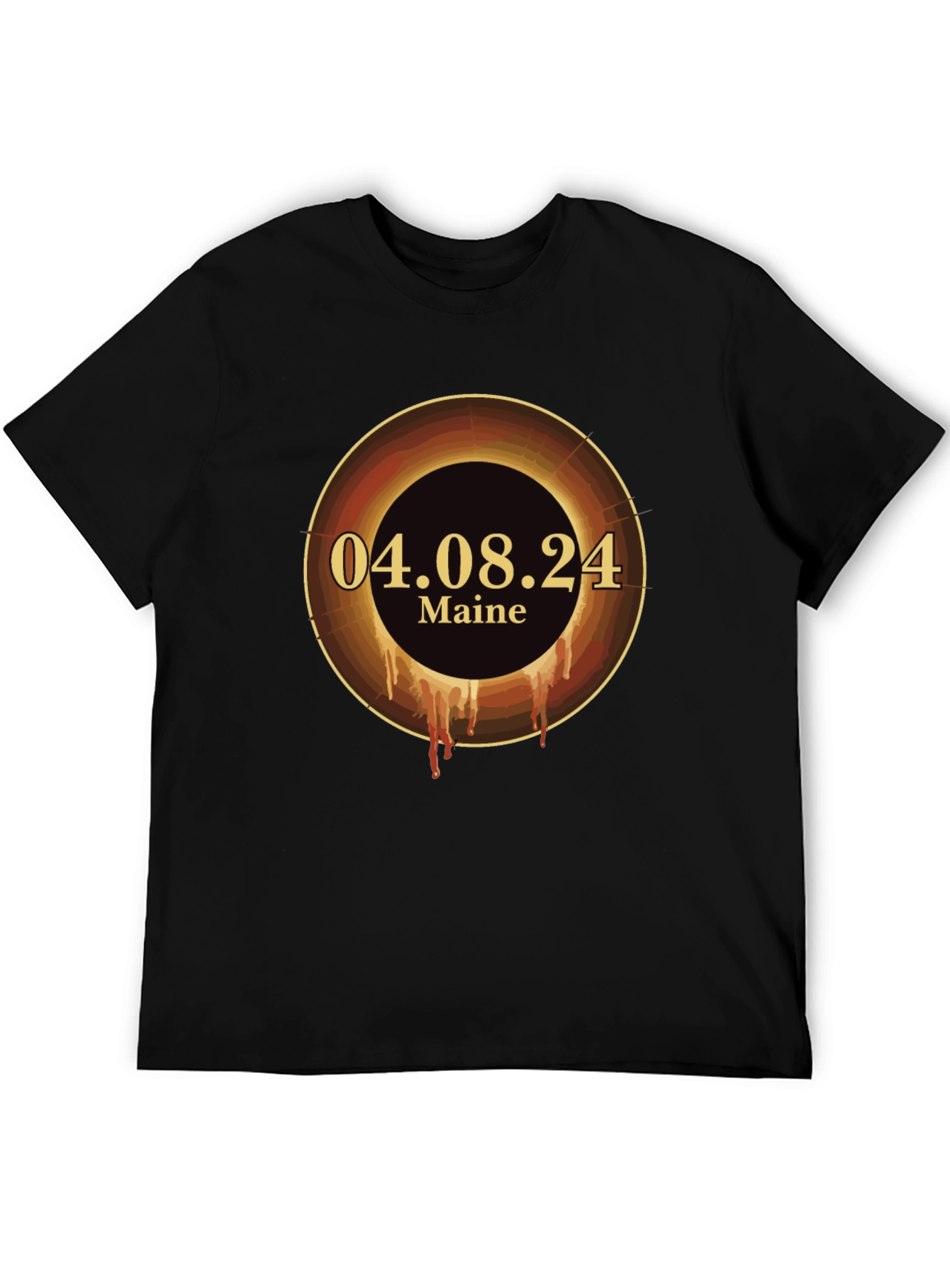 Total Solar Eclipse Maine 04.08.24 T-Shirt