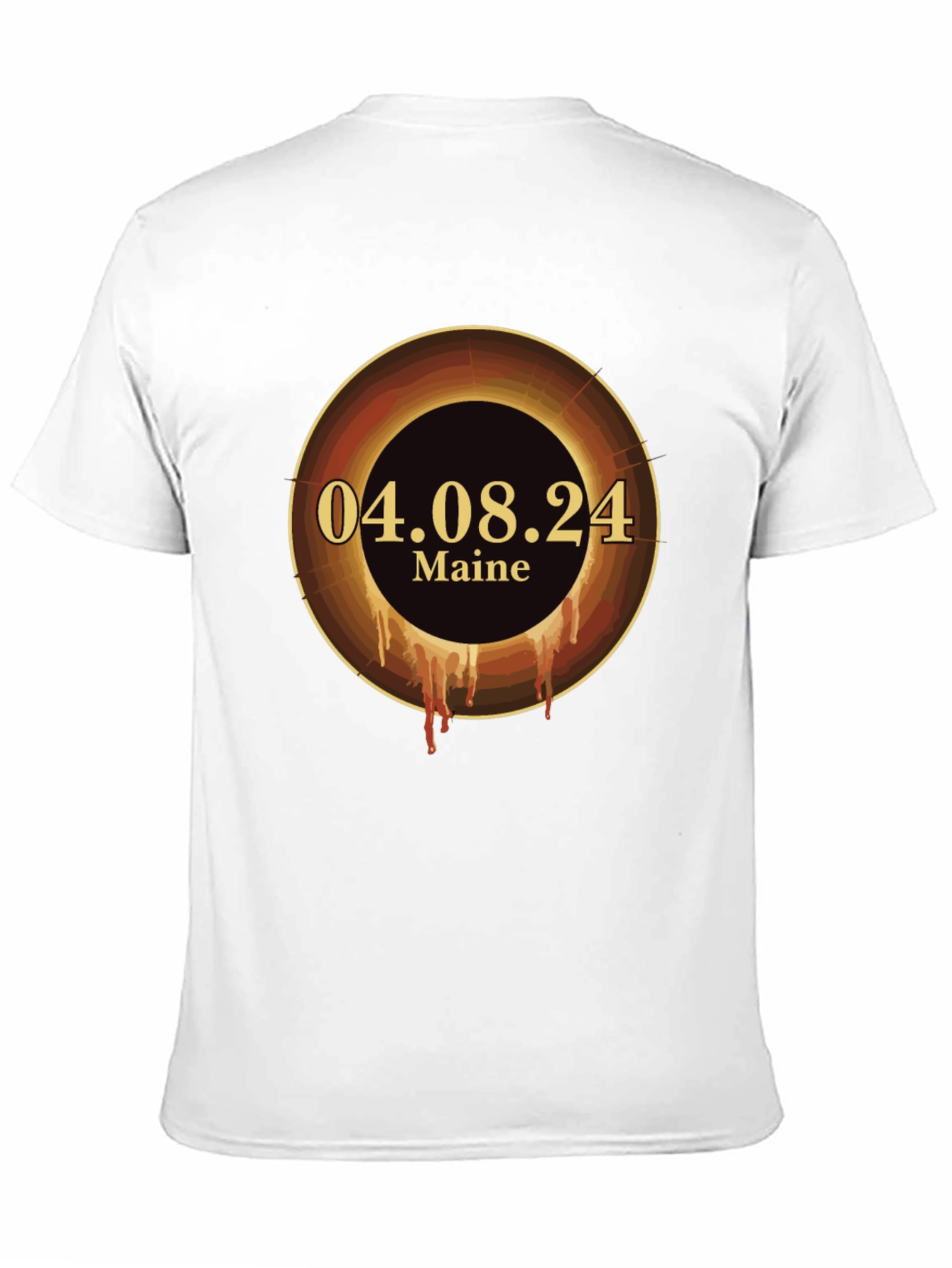Total Solar Eclipse Maine 04.08.24 T-Shirt