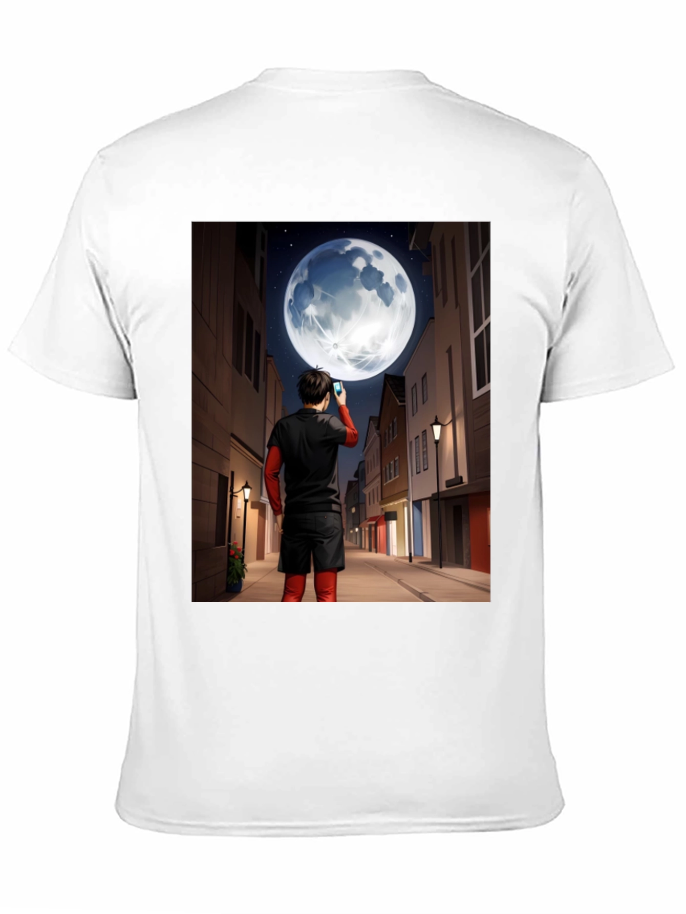 Man in Moon Graphic Tee