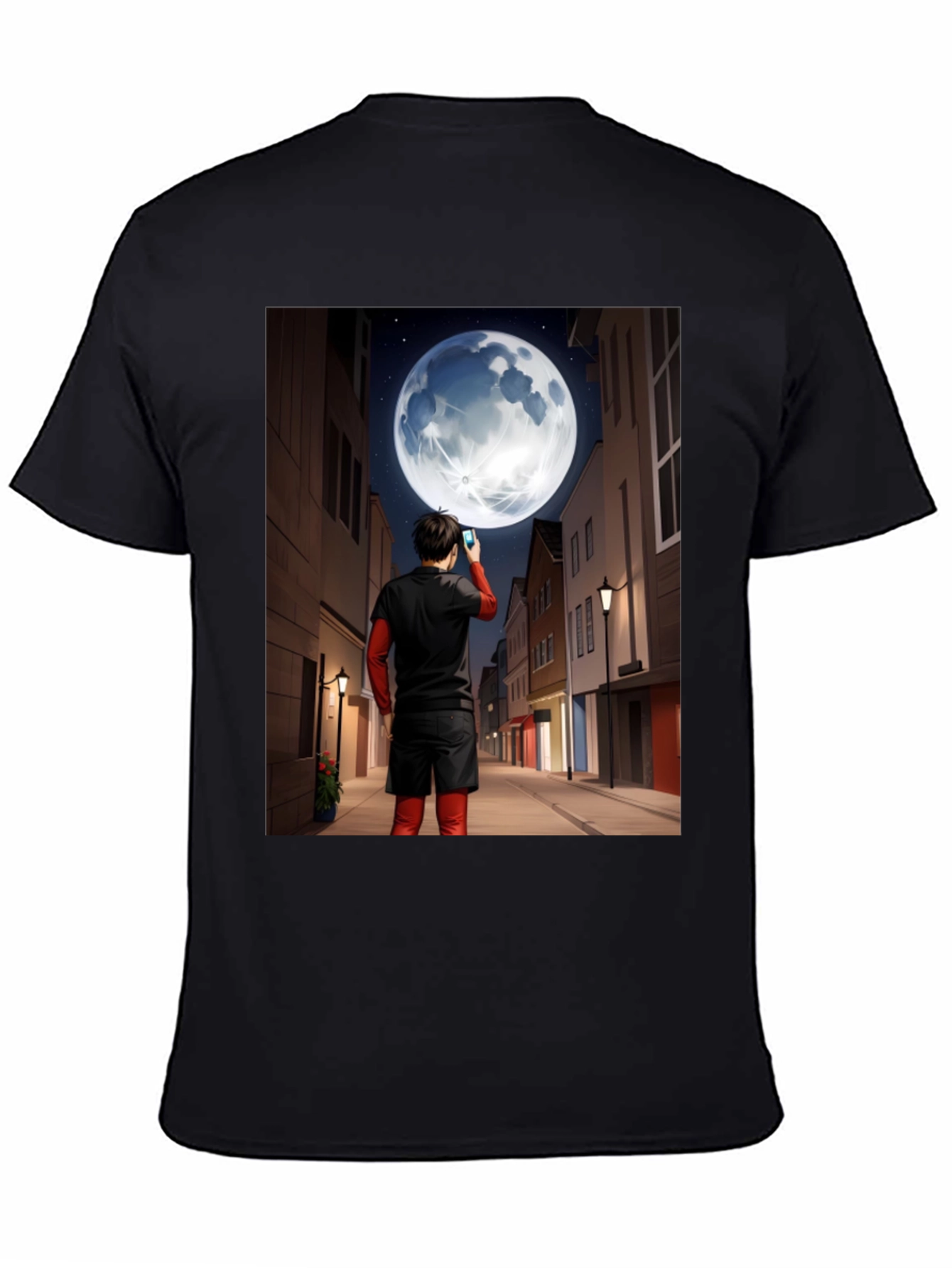 Man in Moon Graphic Tee