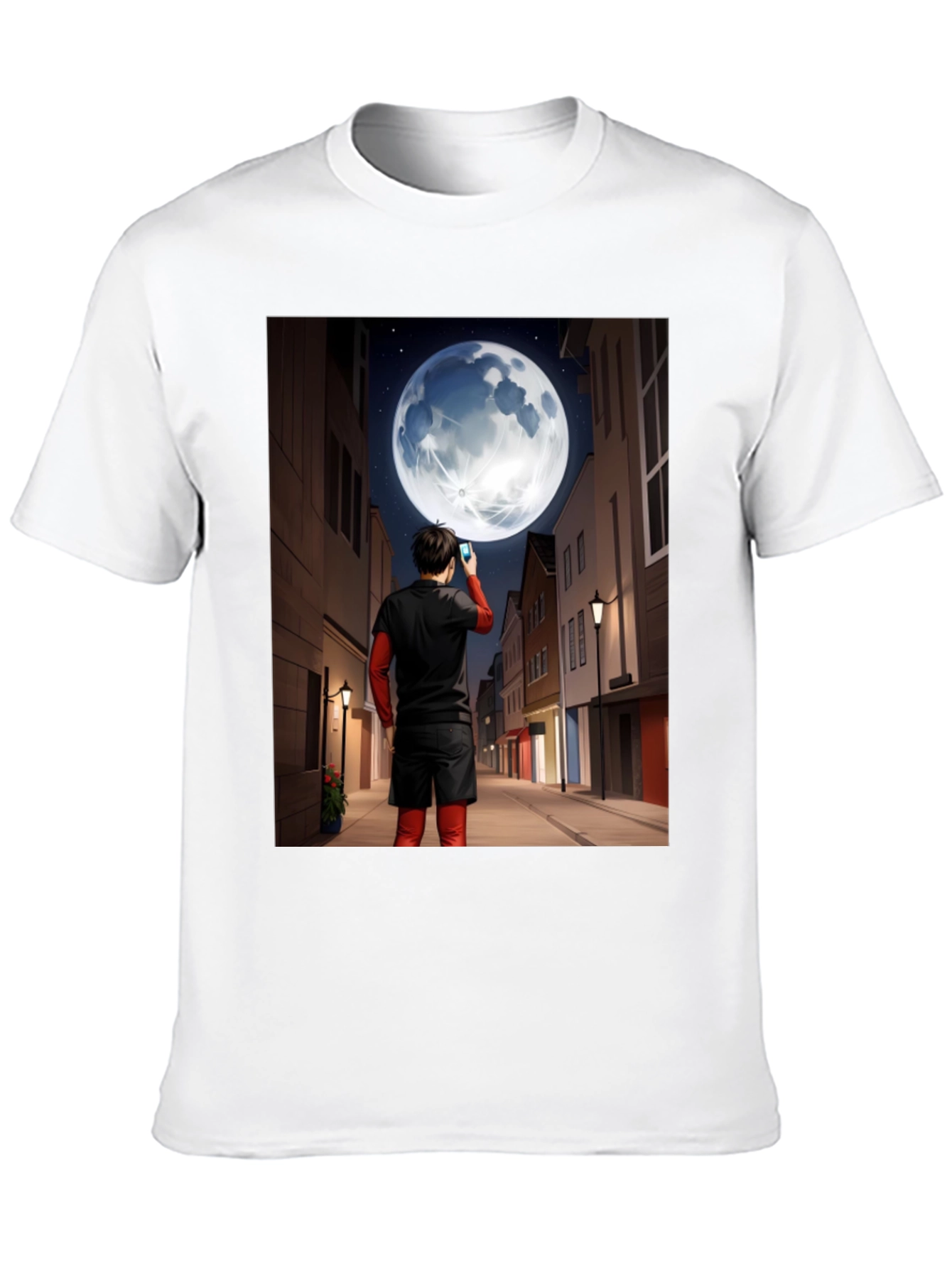 Man in Moon Graphic Tee