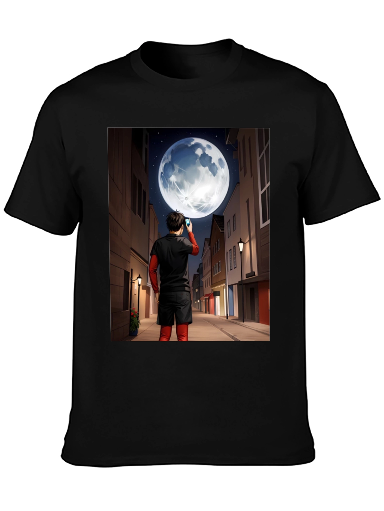 Man in Moon Graphic Tee