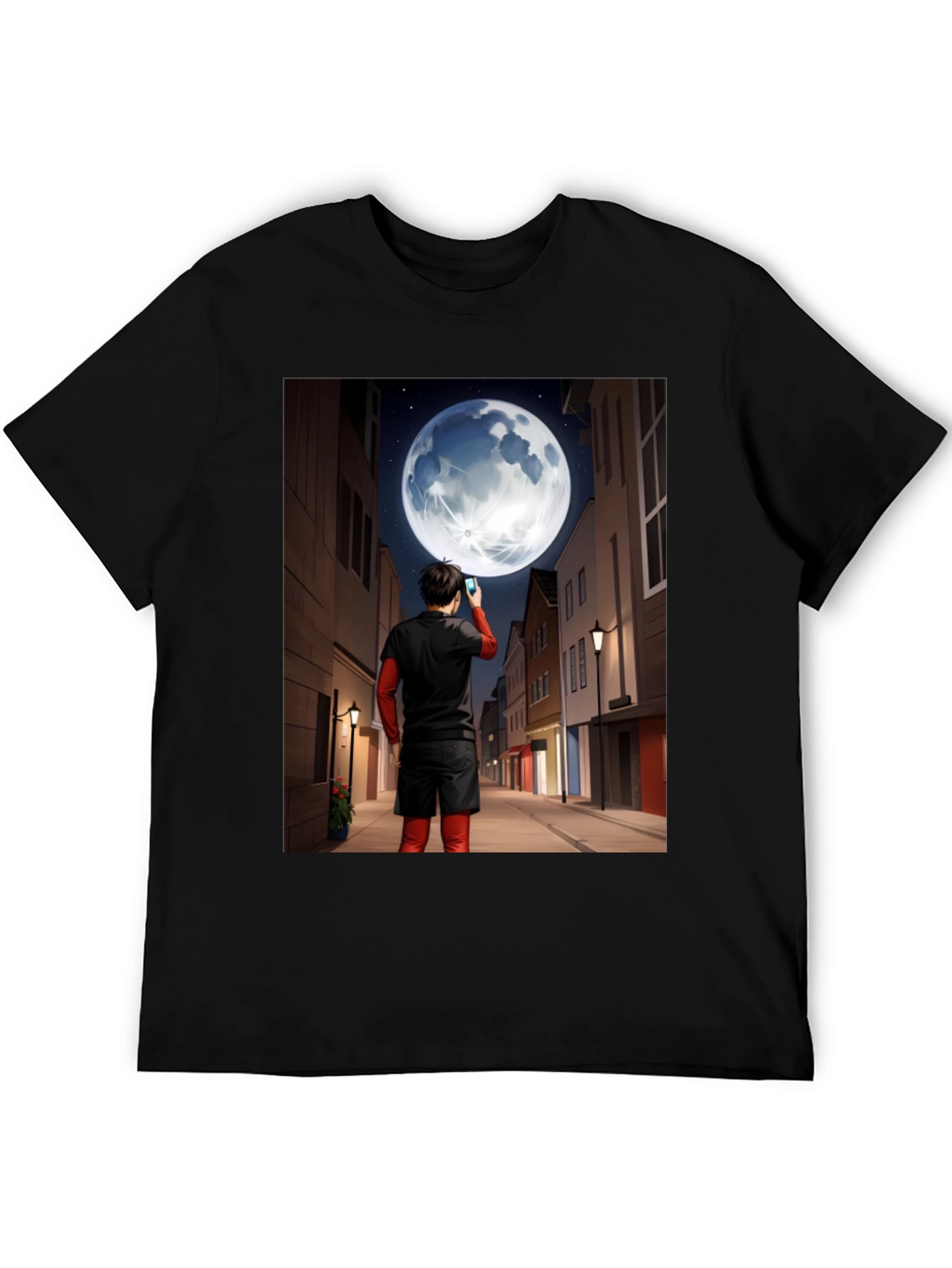 Man in Moon Graphic Tee