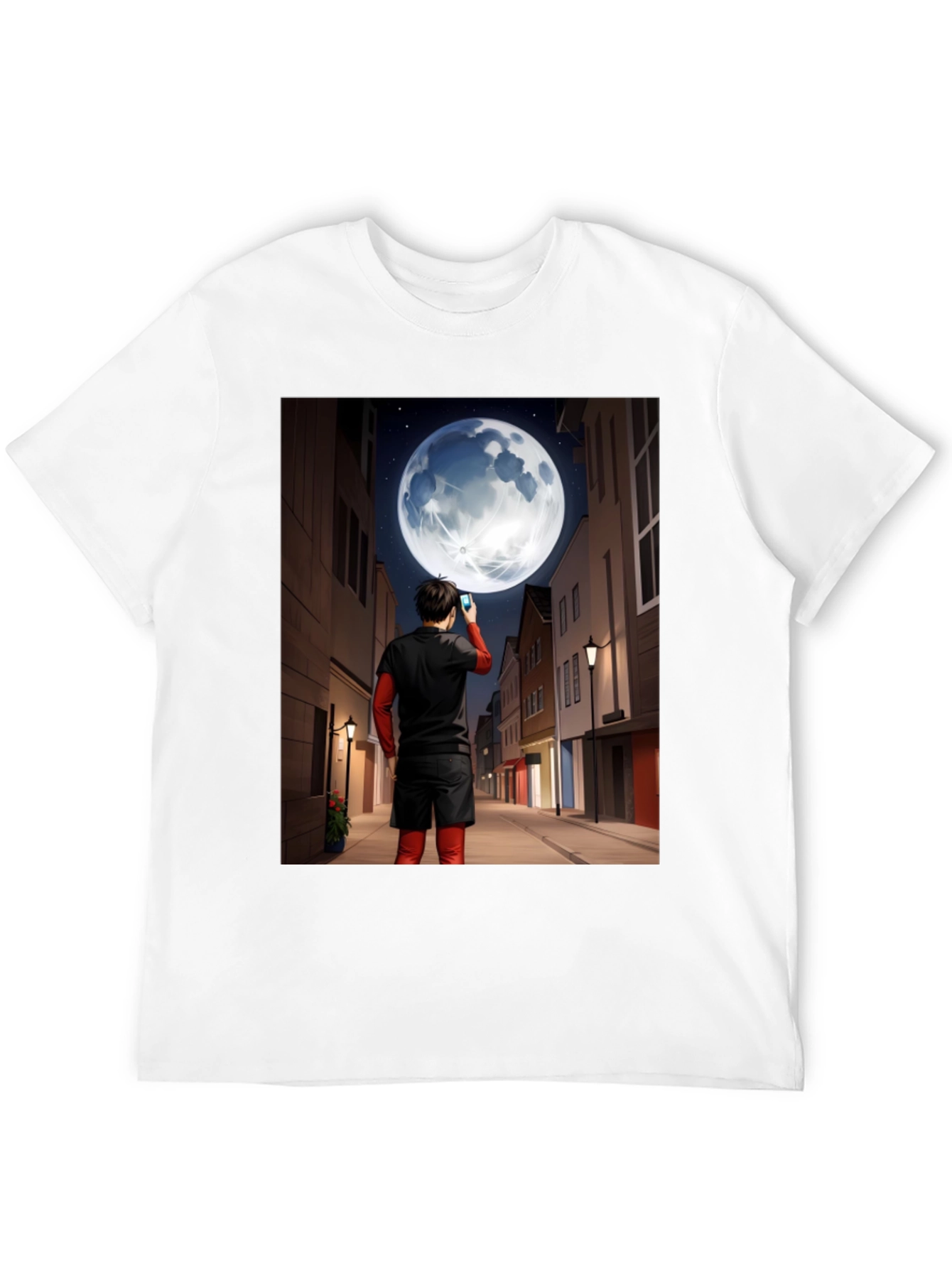 Man in Moon Graphic Tee