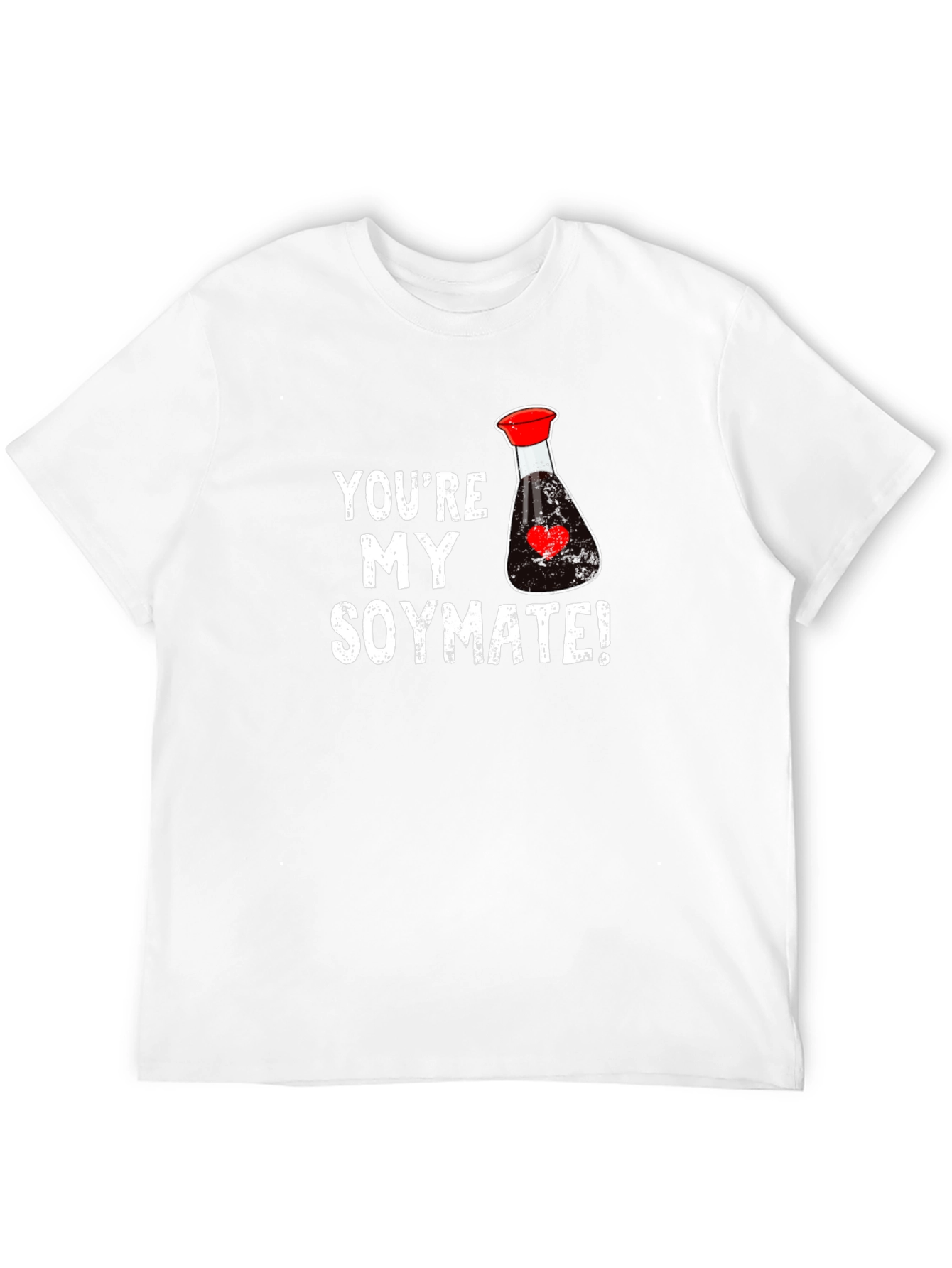 Youre My Soymate Black Graphic Tee