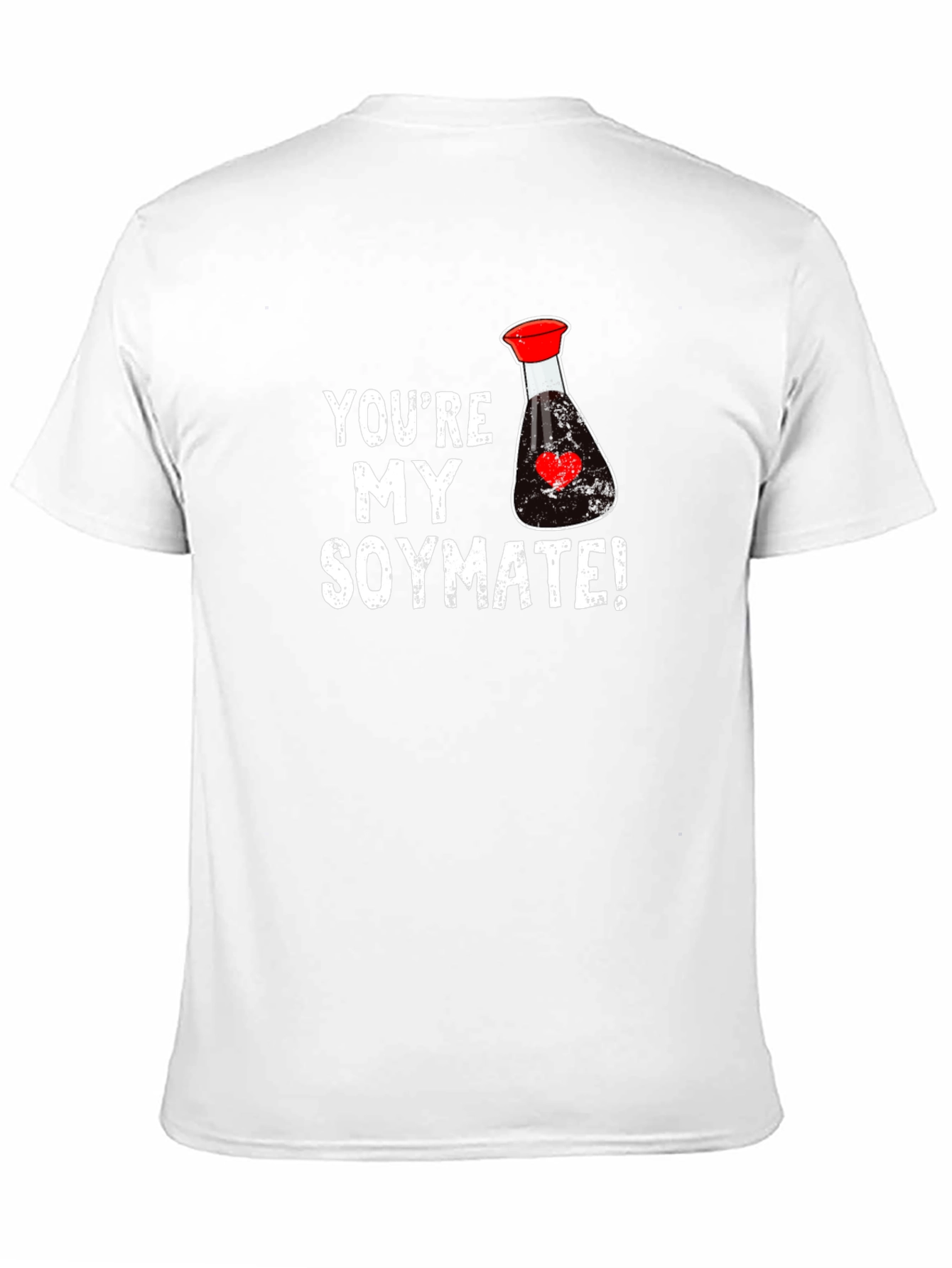 Youre My Soymate Black Graphic Tee