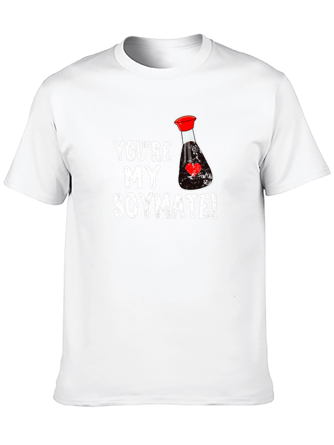 Youre My Soymate Black Graphic Tee