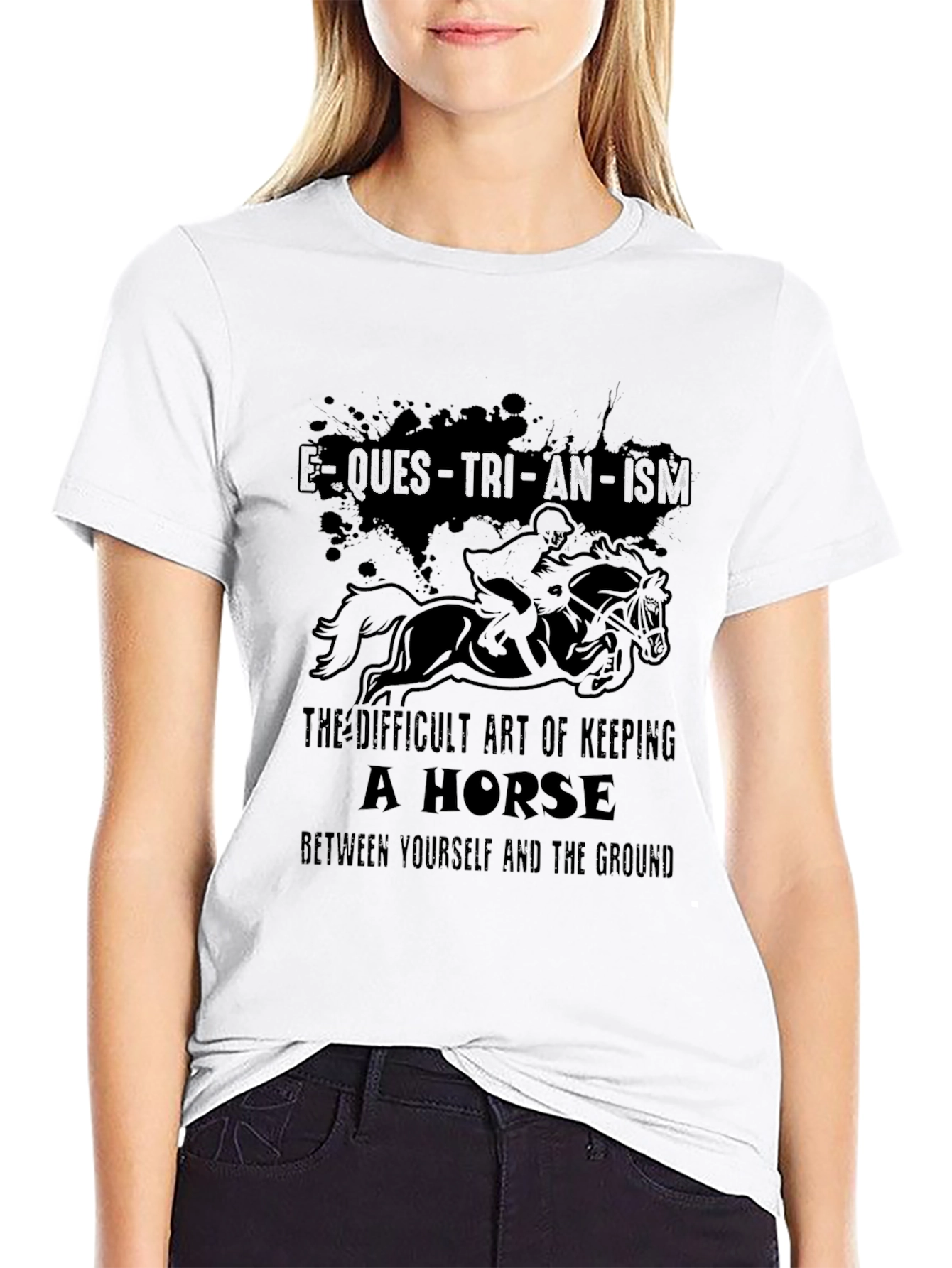 Equestrianism Graphic Tee - Horse Lovers Gift