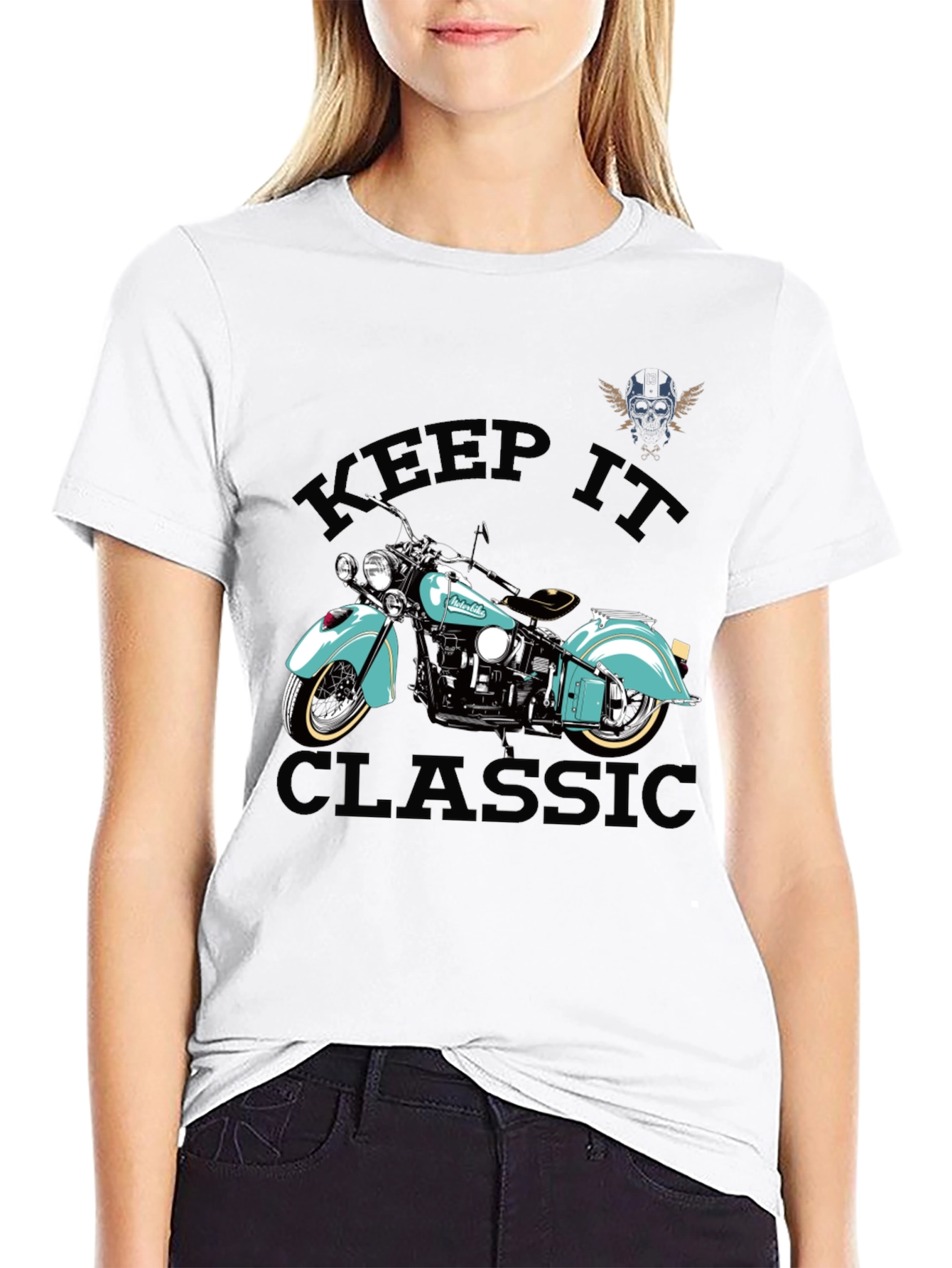 Keep it Classic Motorcycle Graphic Tee