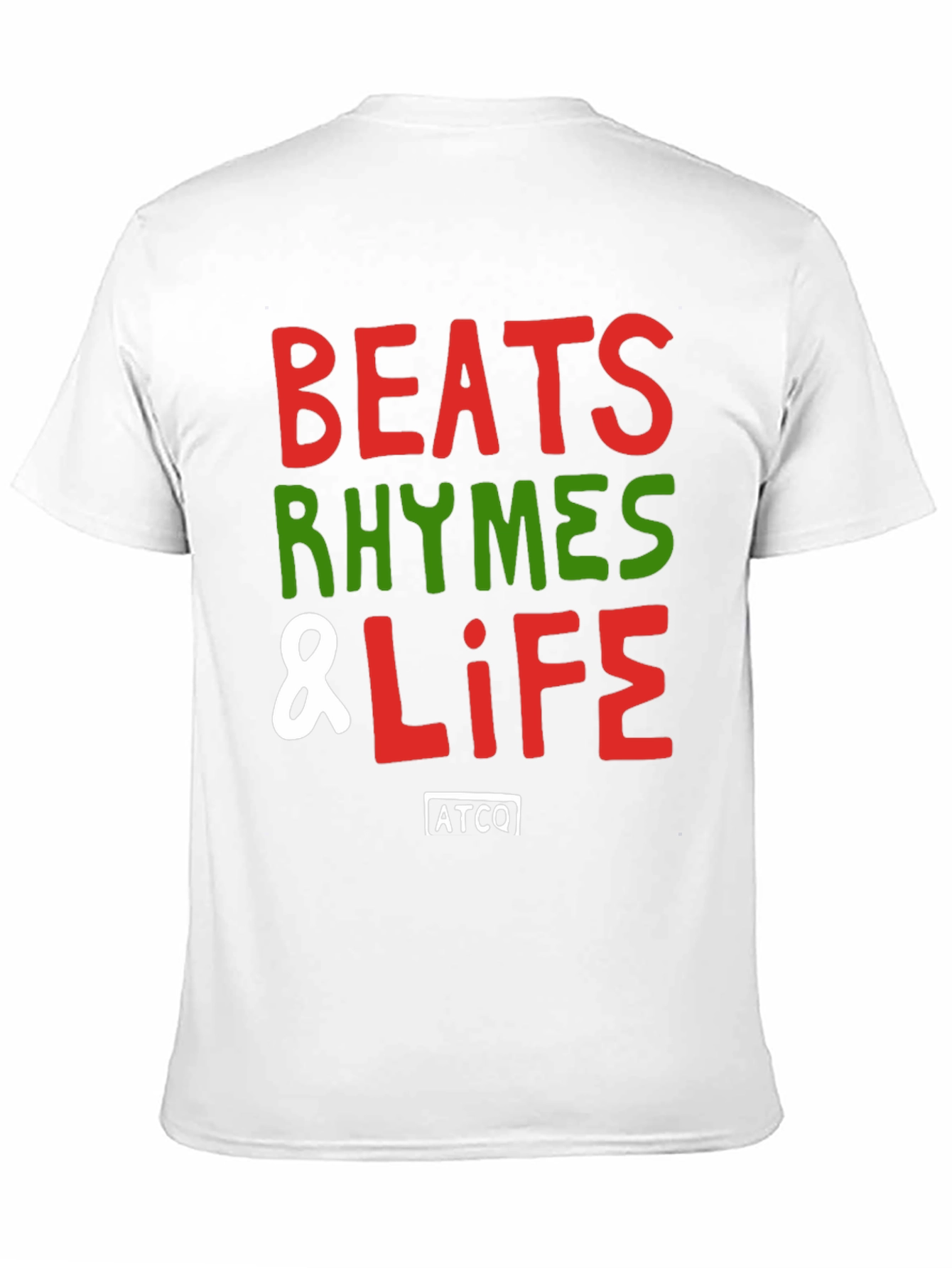 Beats Rhymes & Life Crew Neck T-Shirt