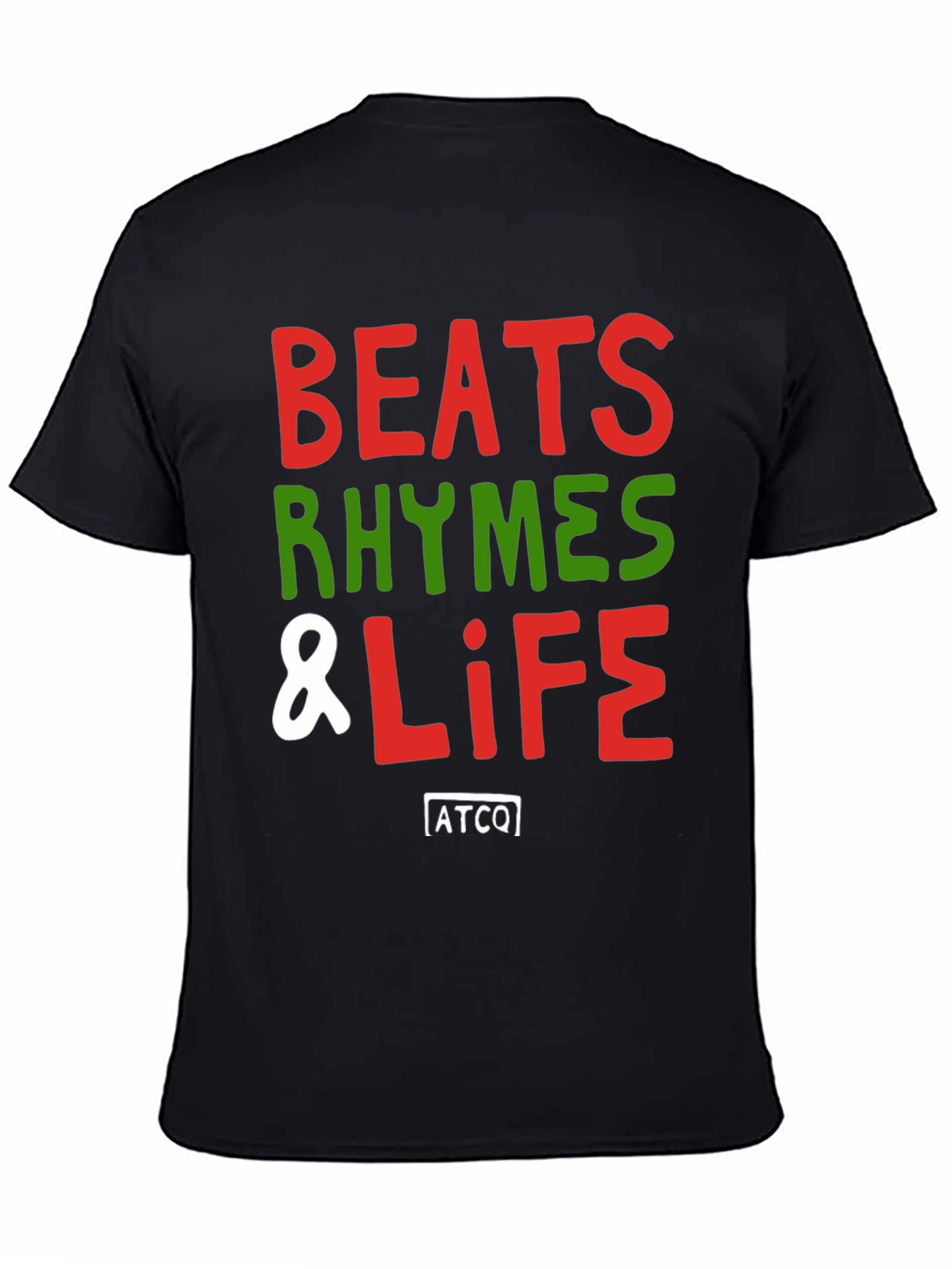 Beats Rhymes & Life Crew Neck T-Shirt