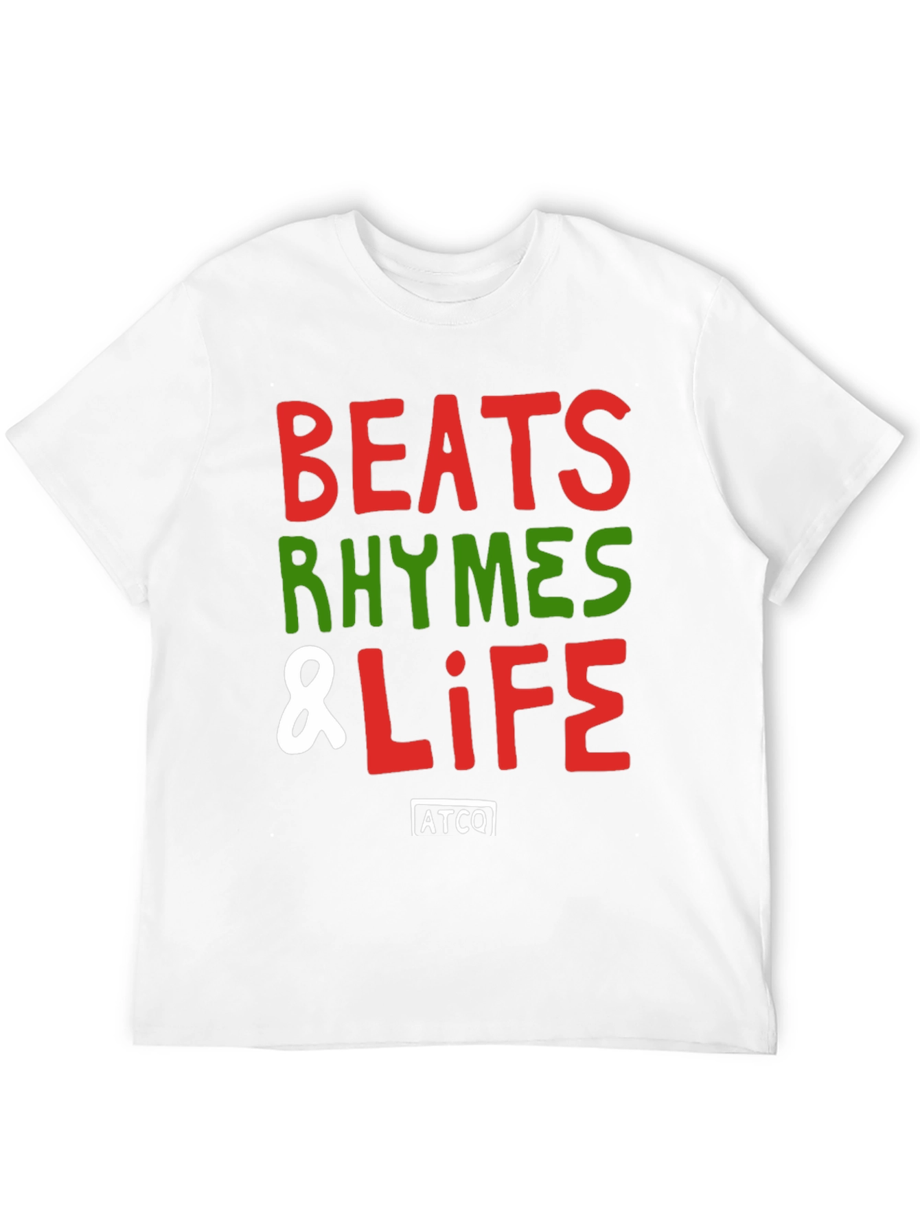 Beats Rhymes & Life Crew Neck T-Shirt