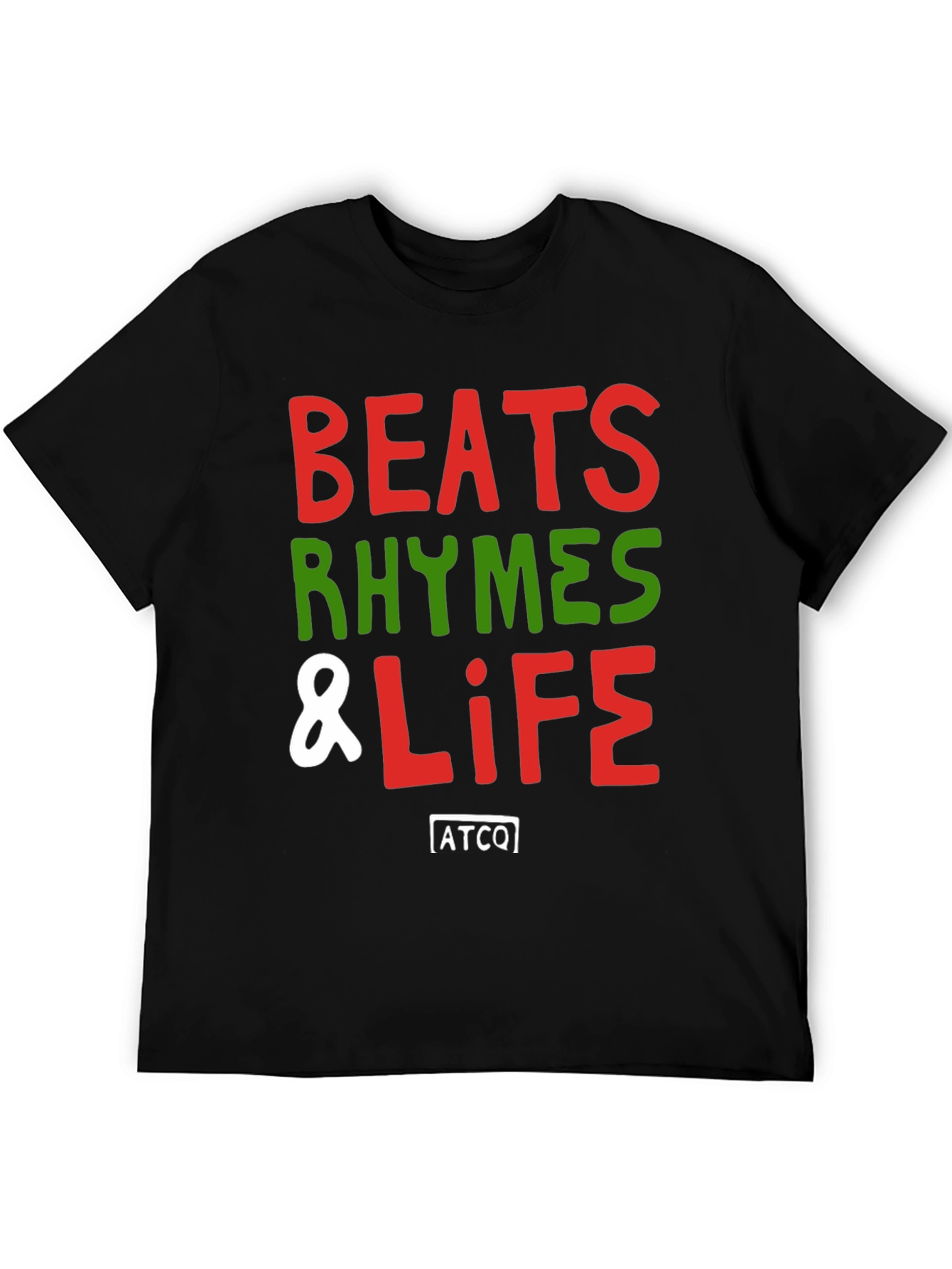 Beats Rhymes & Life Crew Neck T-Shirt