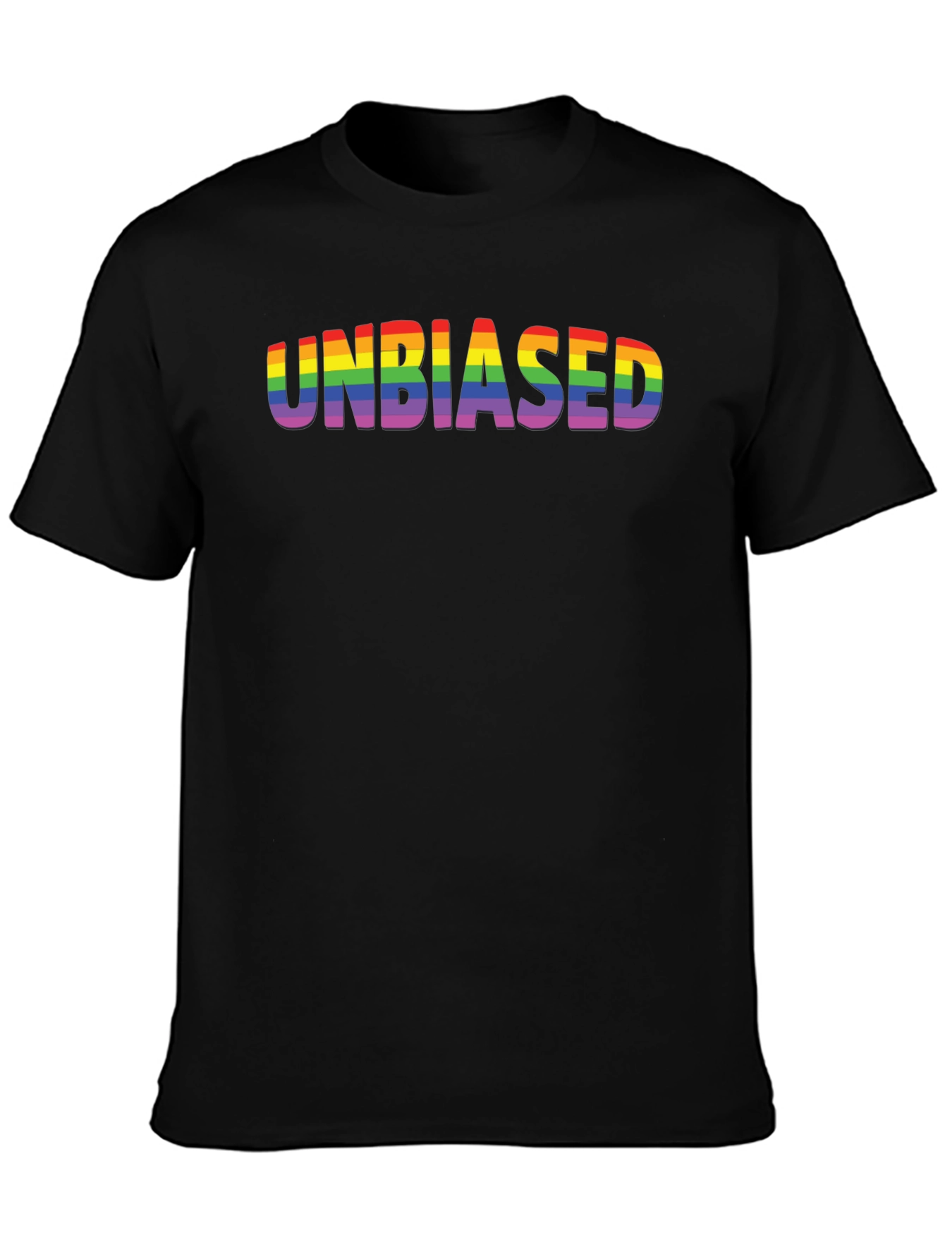 Unbiased Rainbow T-Shirt - Pride & Equality