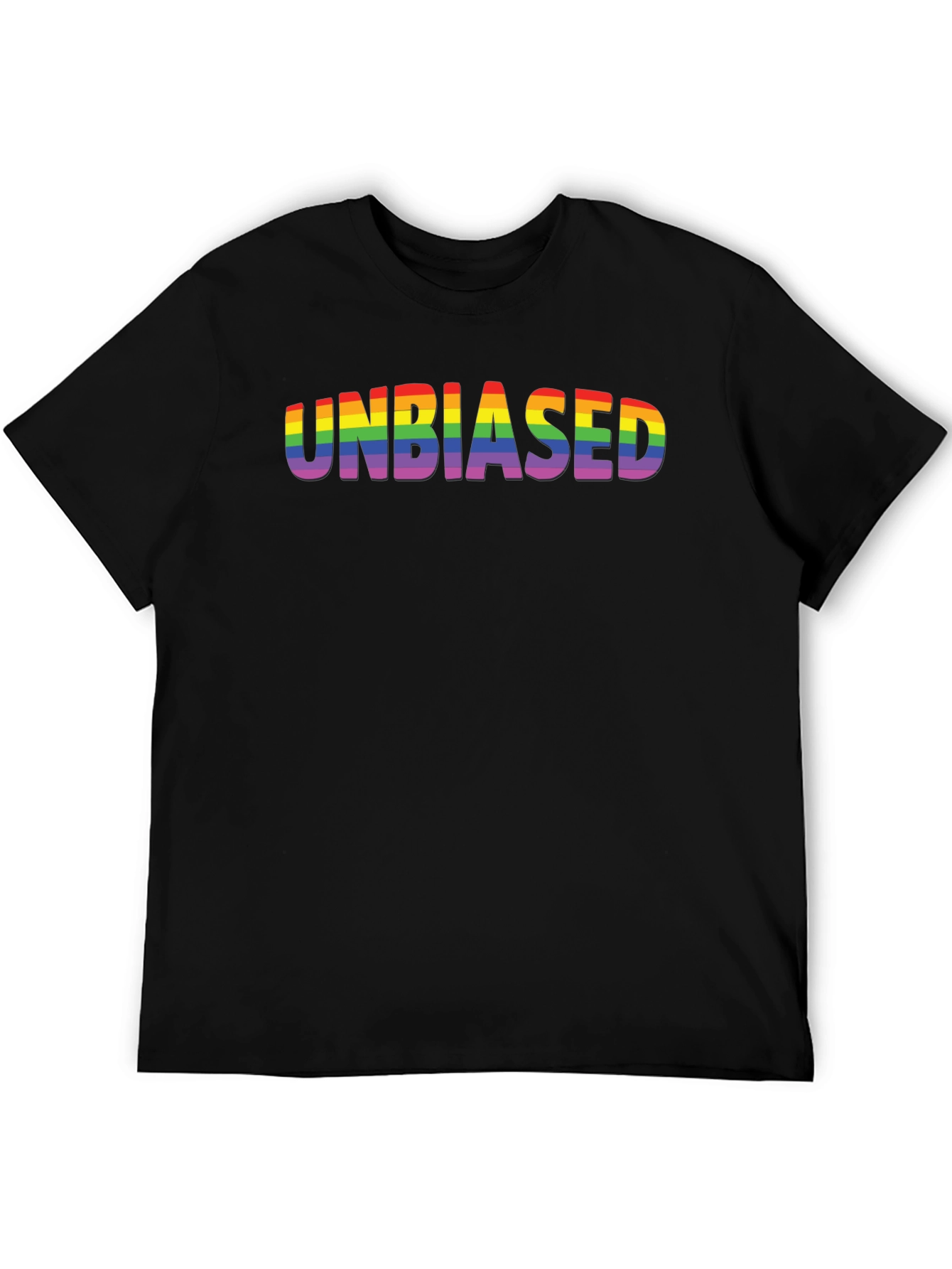 Unbiased Rainbow T-Shirt - Pride & Equality