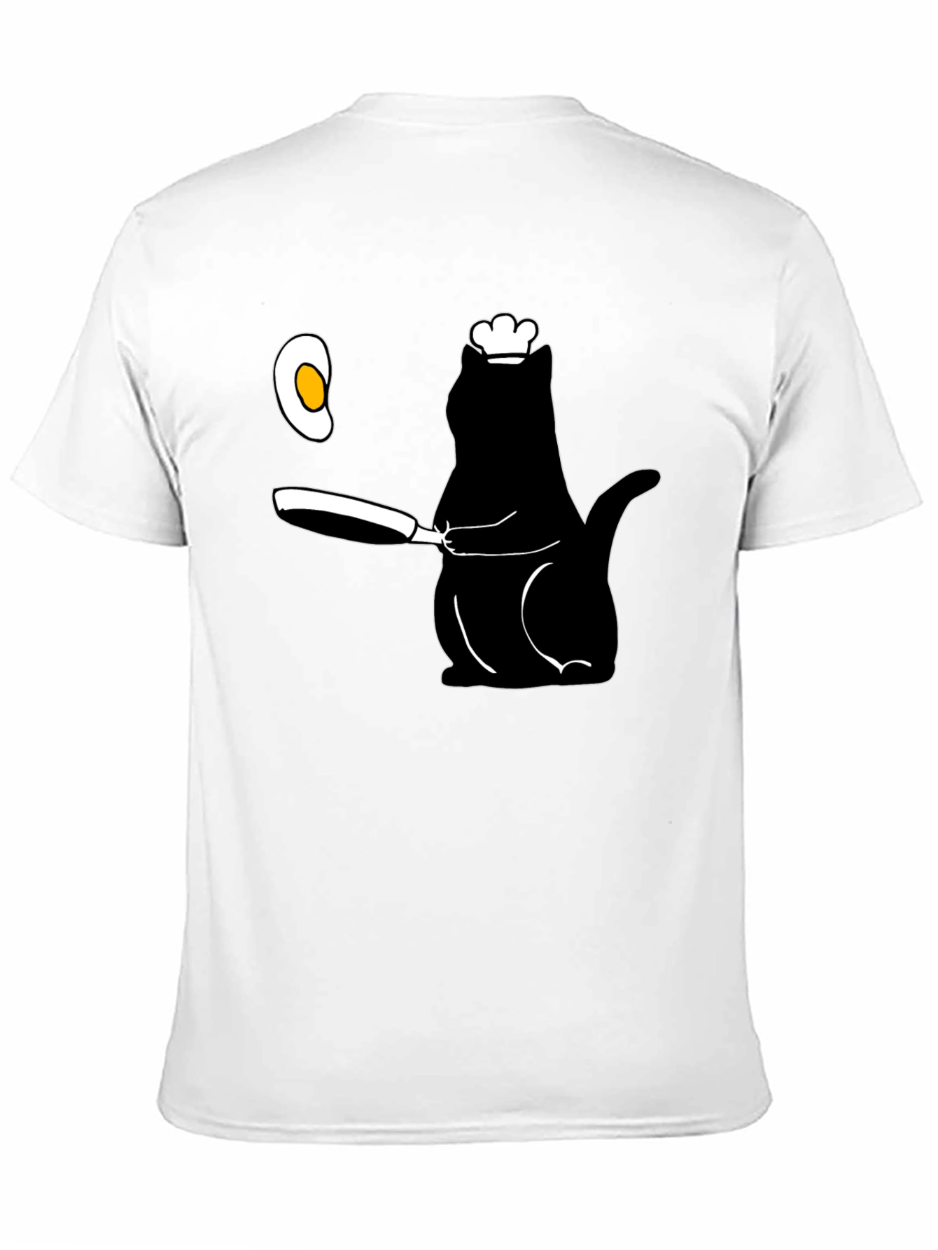 Chef Cat T-Shirt - Cooking Cat Design