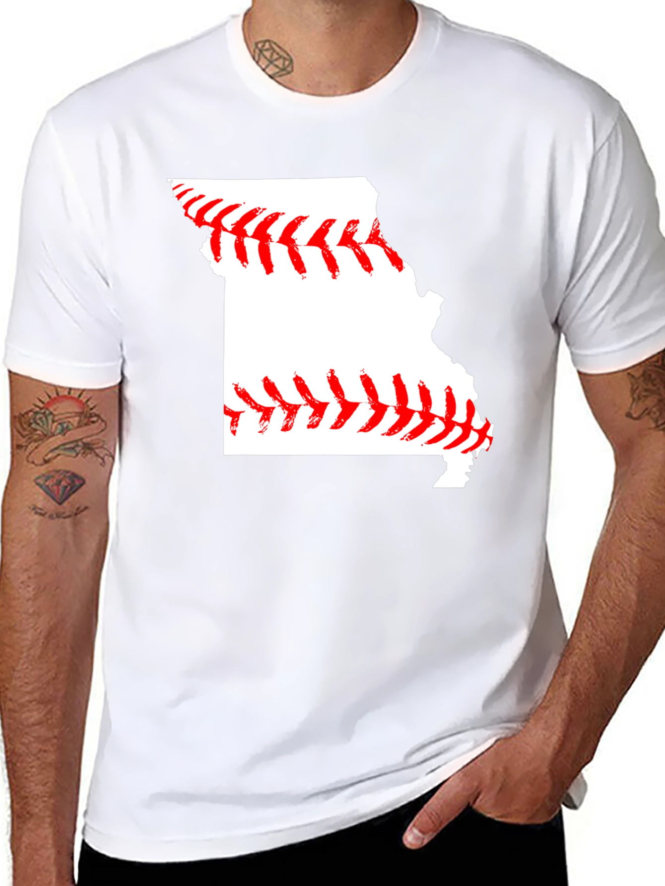 Missouri Baseball State T-Shirt
