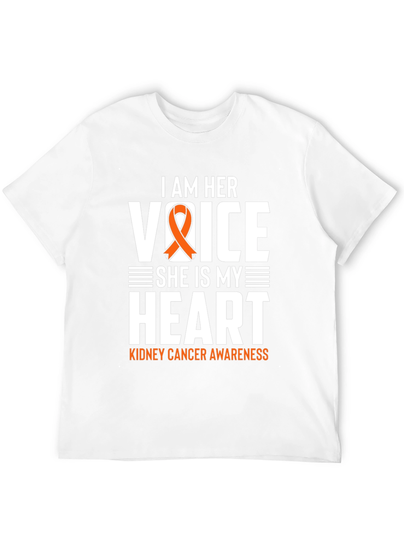 I Am Her Voice Kidney Cancer Awareness T-Shirt