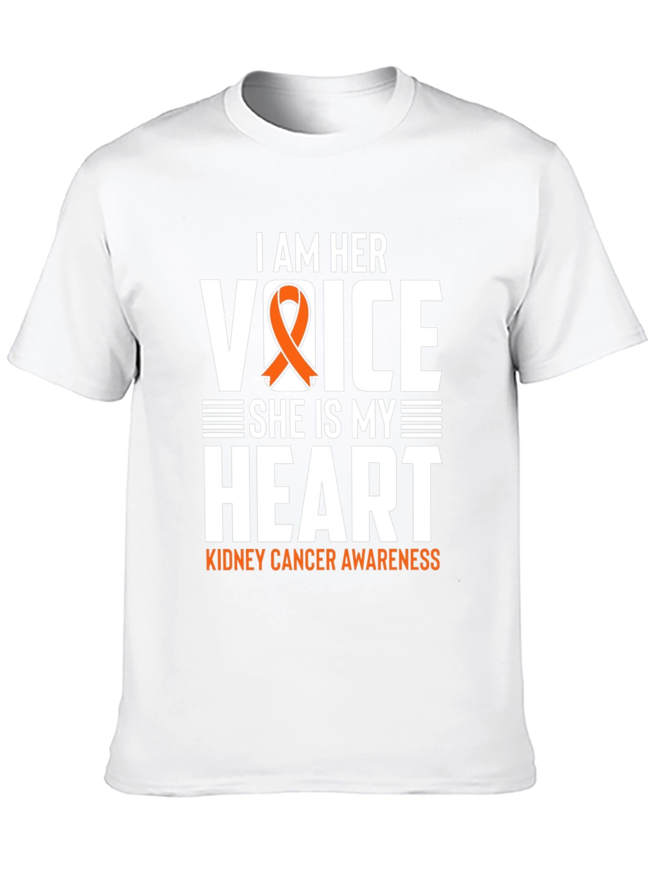 I Am Her Voice Kidney Cancer Awareness T-Shirt