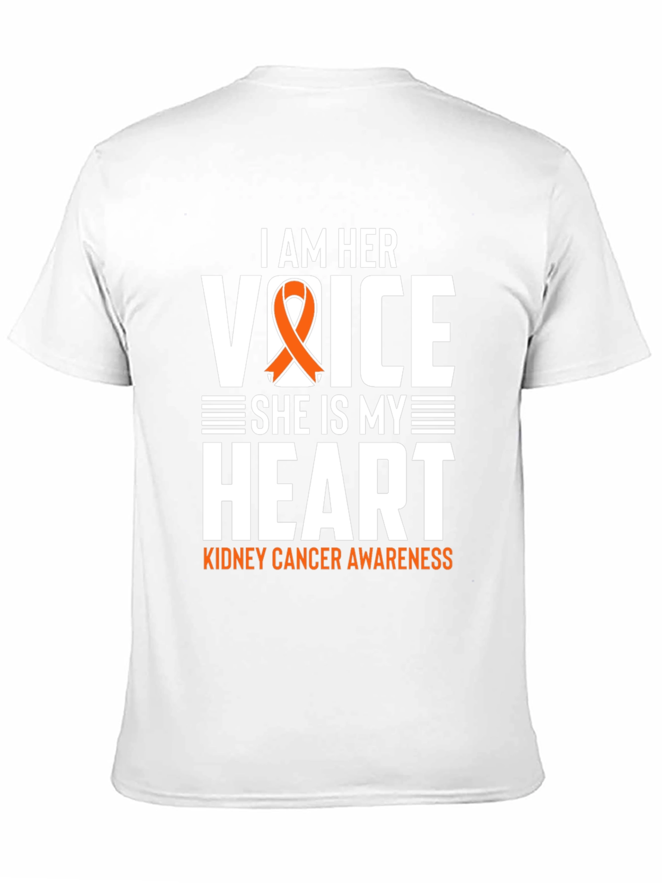 I Am Her Voice Kidney Cancer Awareness T-Shirt