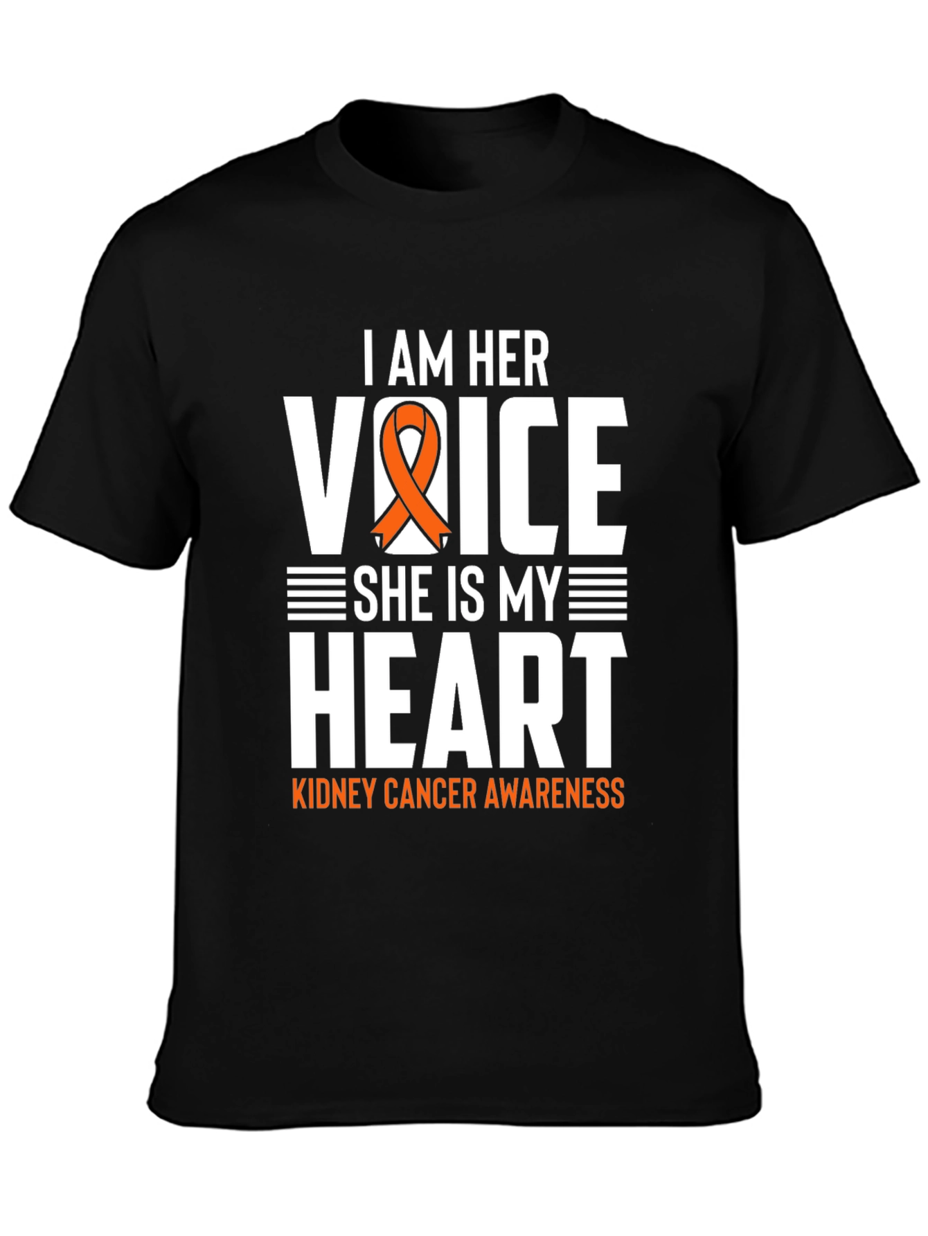 I Am Her Voice Kidney Cancer Awareness T-Shirt