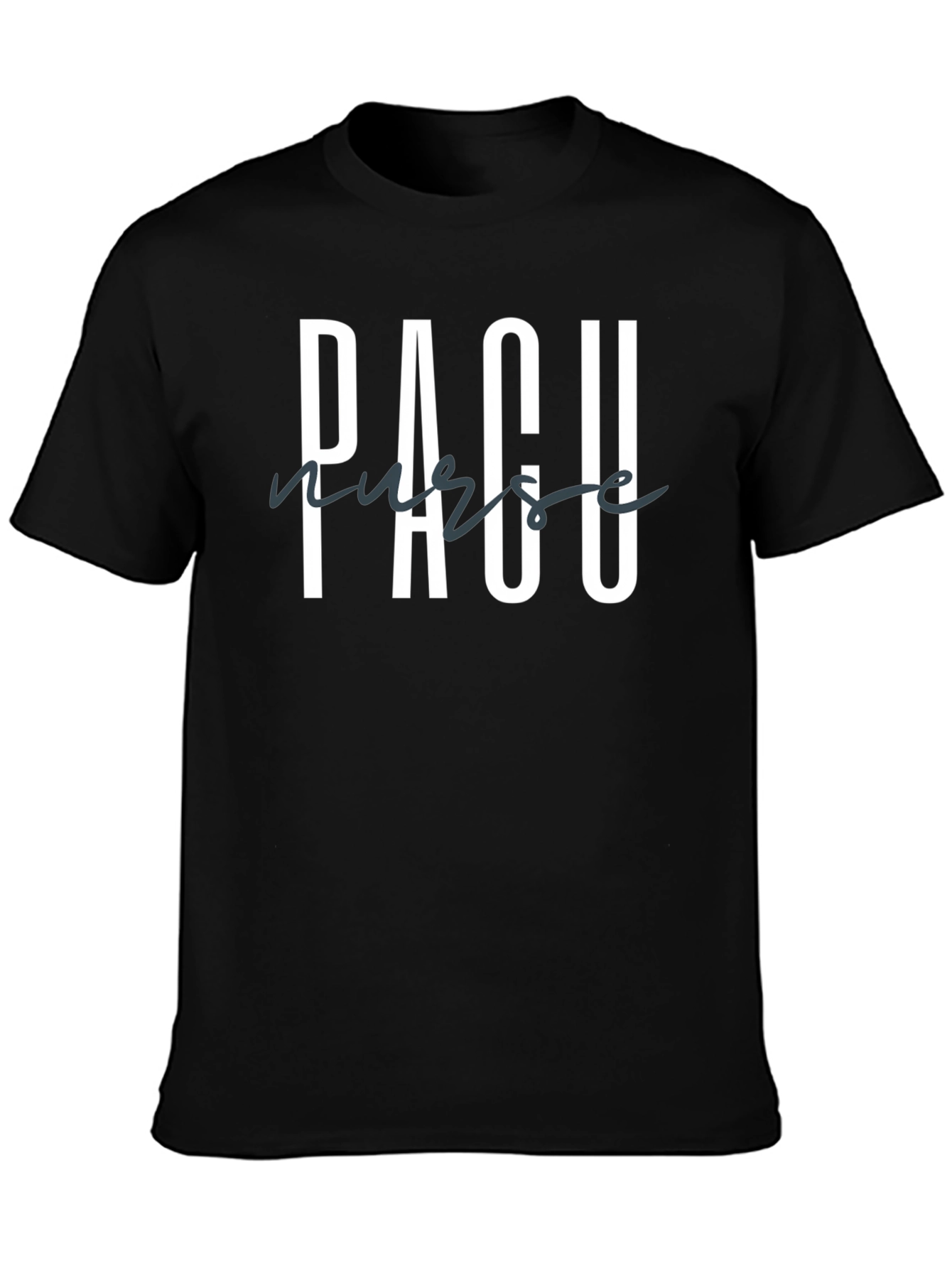 PACU Nurse T-Shirt - Black