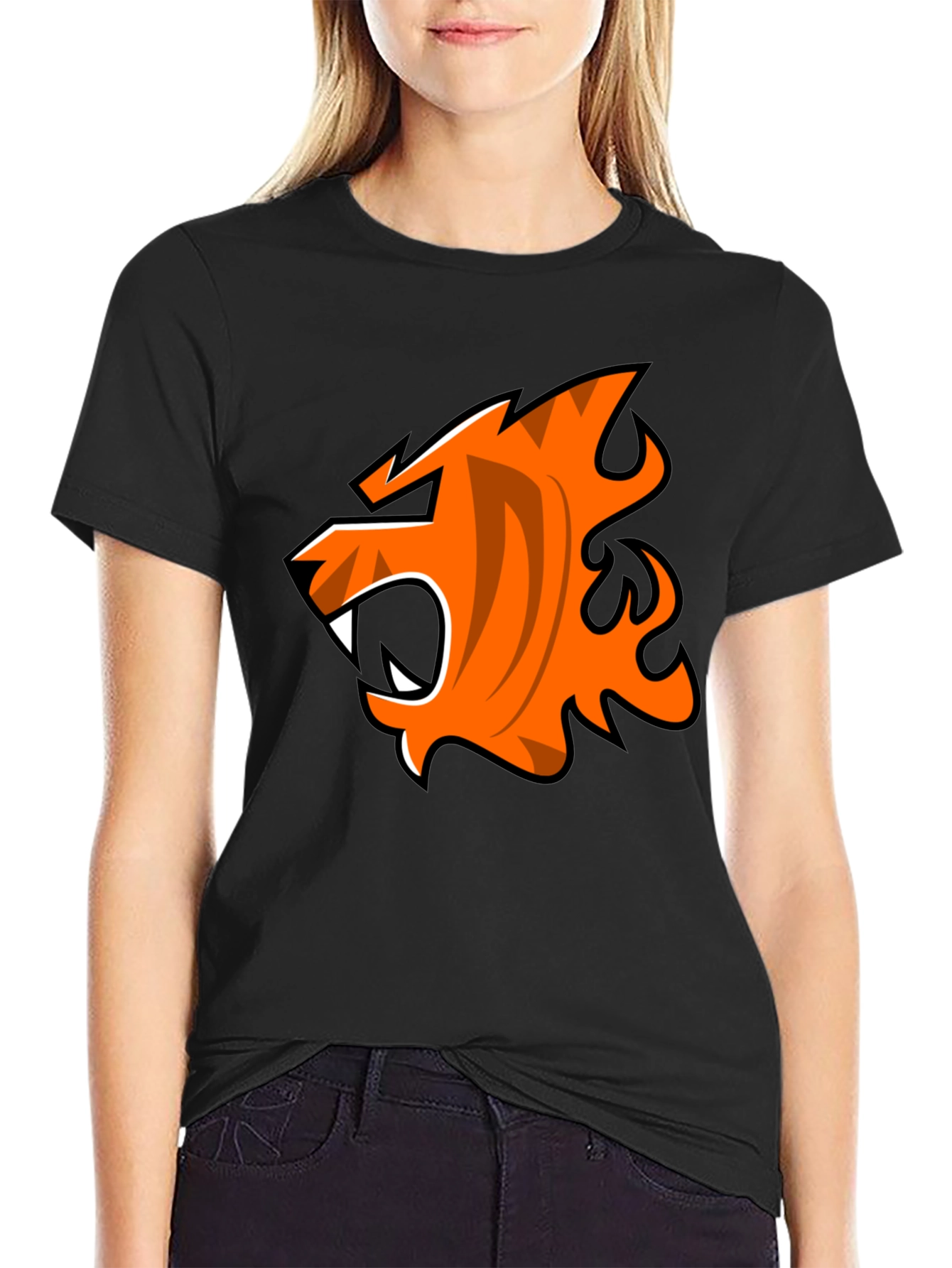 Bold Tiger Graphic Tee - Fierce Style