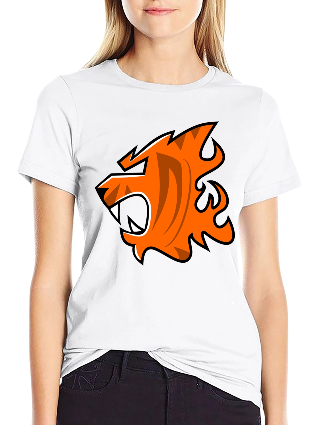 Bold Tiger Graphic Tee - Fierce Style