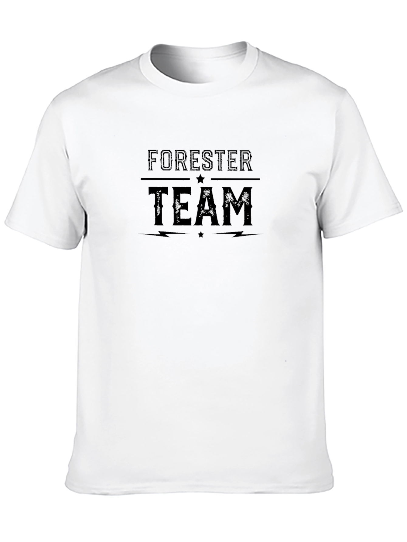 Forester Team Black Graphic T-Shirt