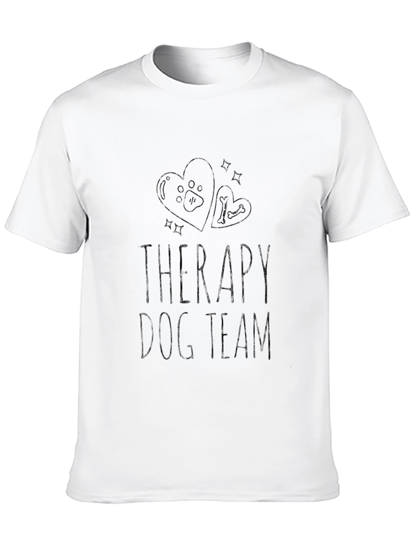 Therapy Dog Team Graphic T-Shirt