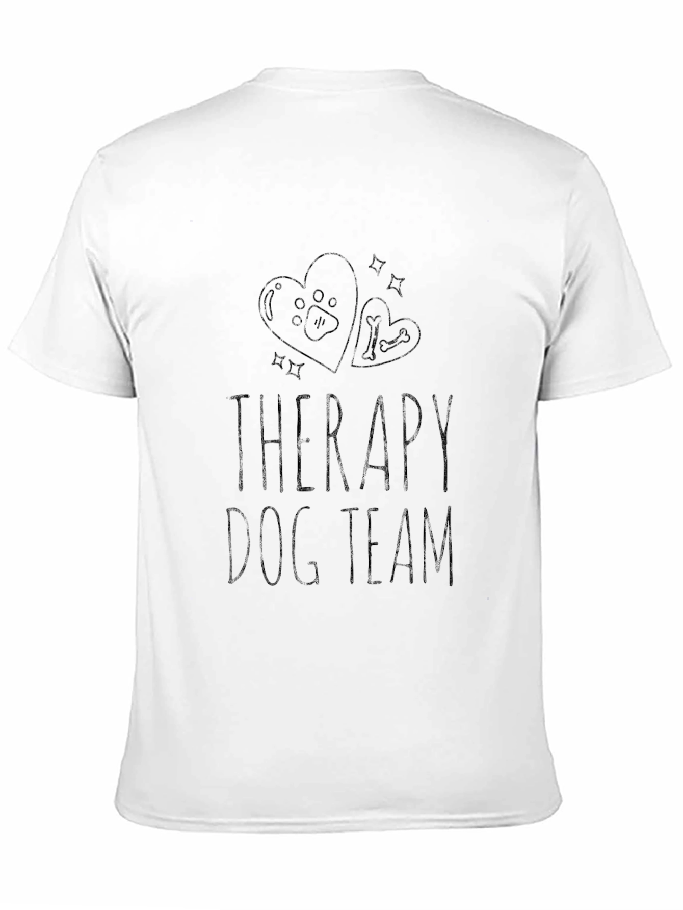 Therapy Dog Team Graphic T-Shirt