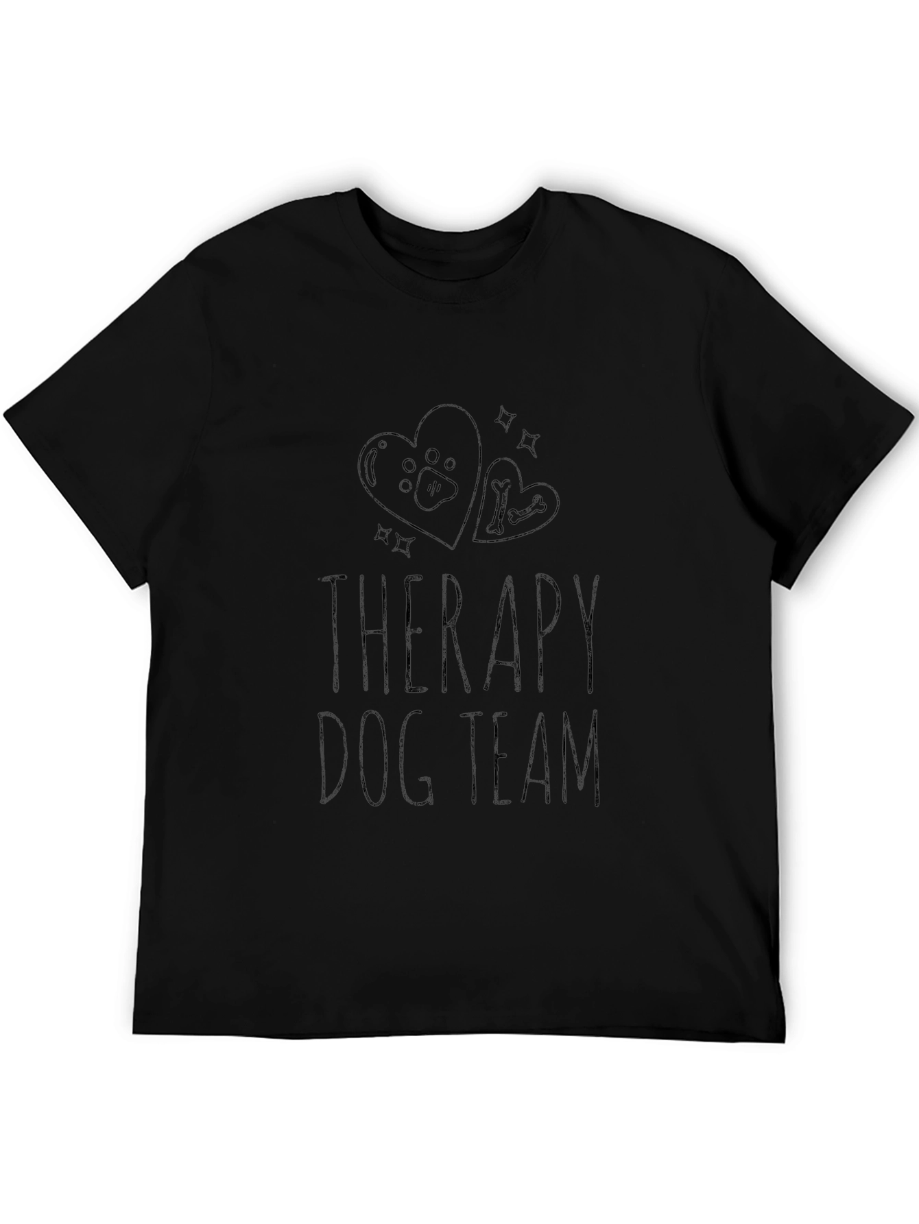 Therapy Dog Team Graphic T-Shirt