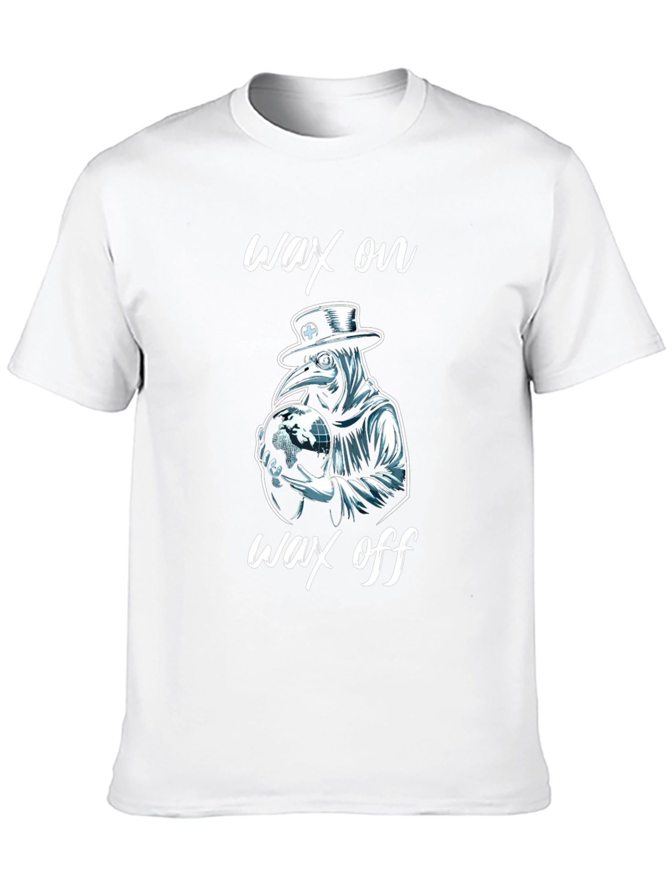 Wax On Plague Doctor T-Shirt