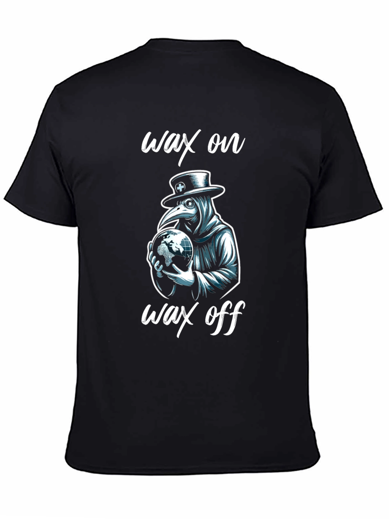 Wax On Plague Doctor T-Shirt