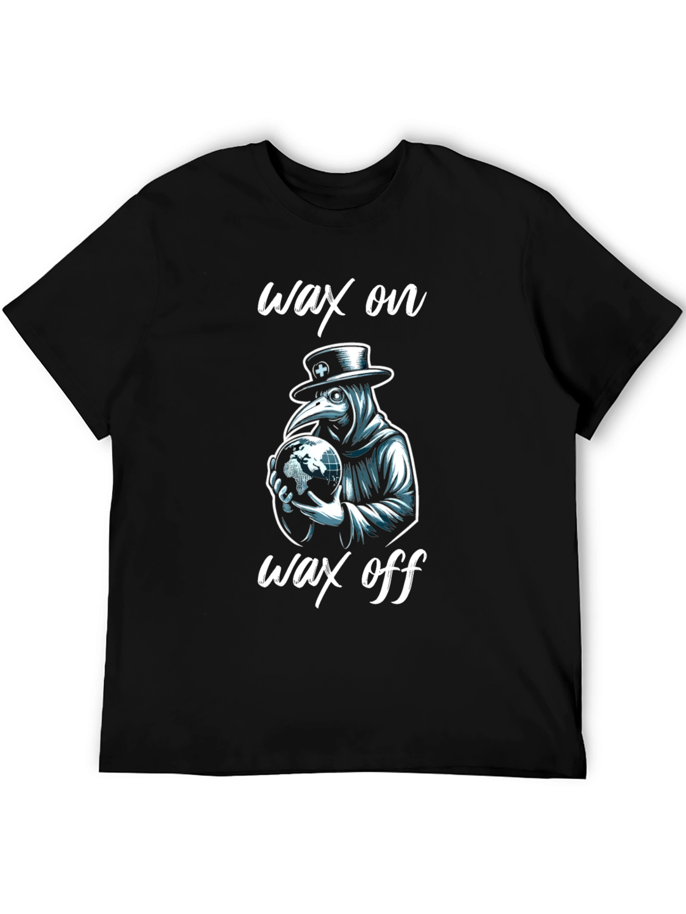 Wax On Plague Doctor T-Shirt