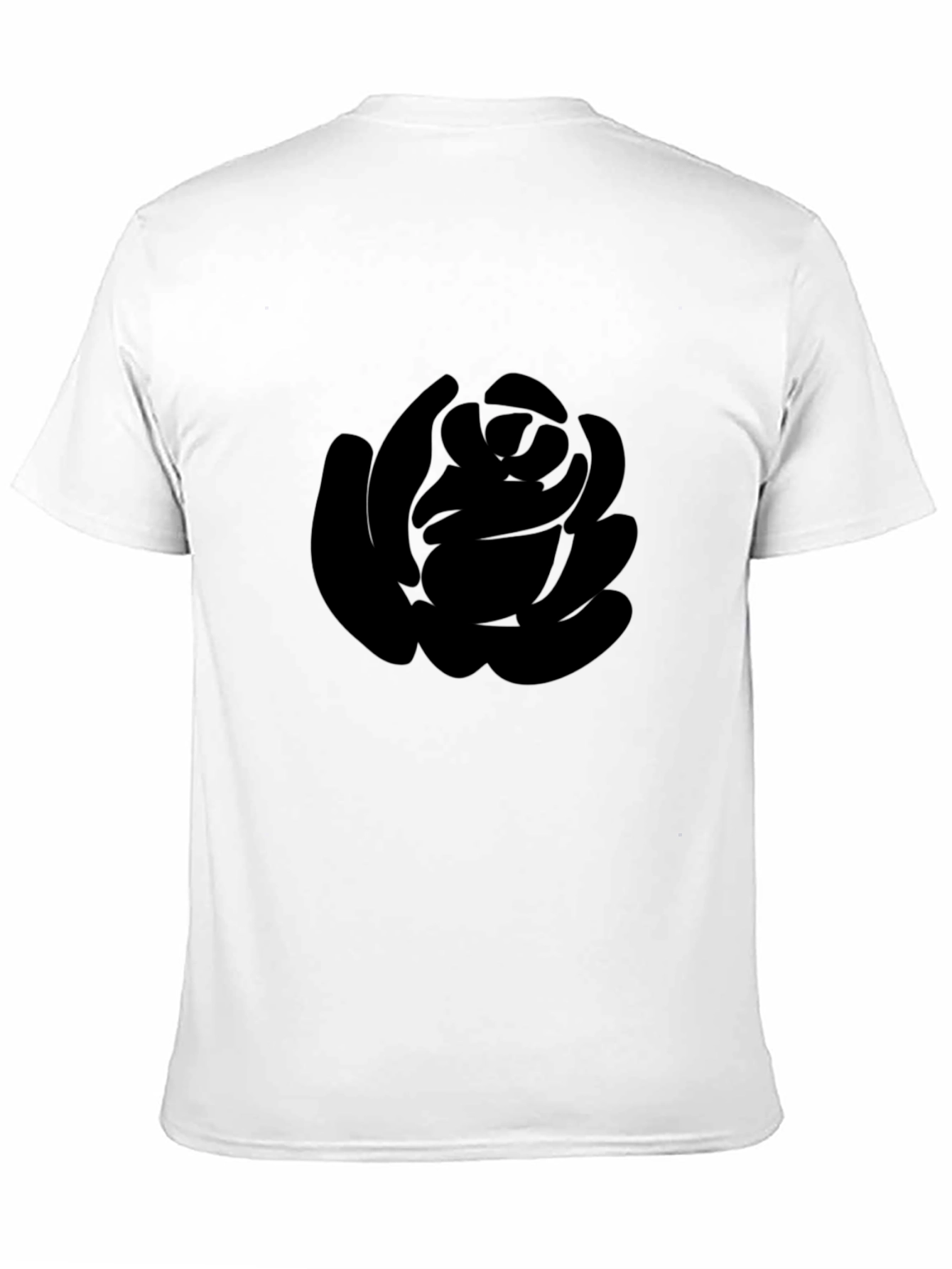 Black Rose Graphic T-Shirt - Stylish Mens Tee