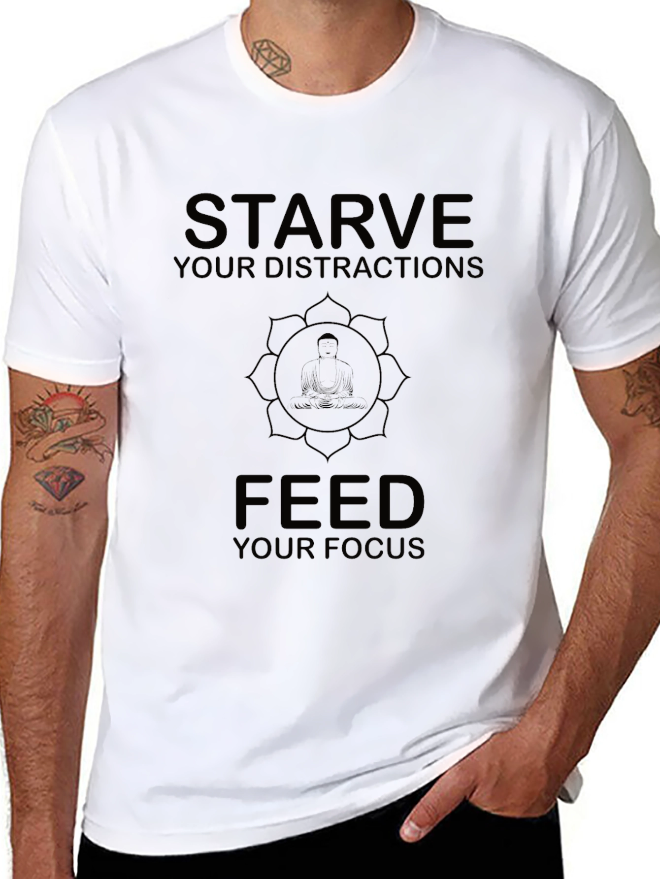 Starve Your Distractions Focus T-Shirt