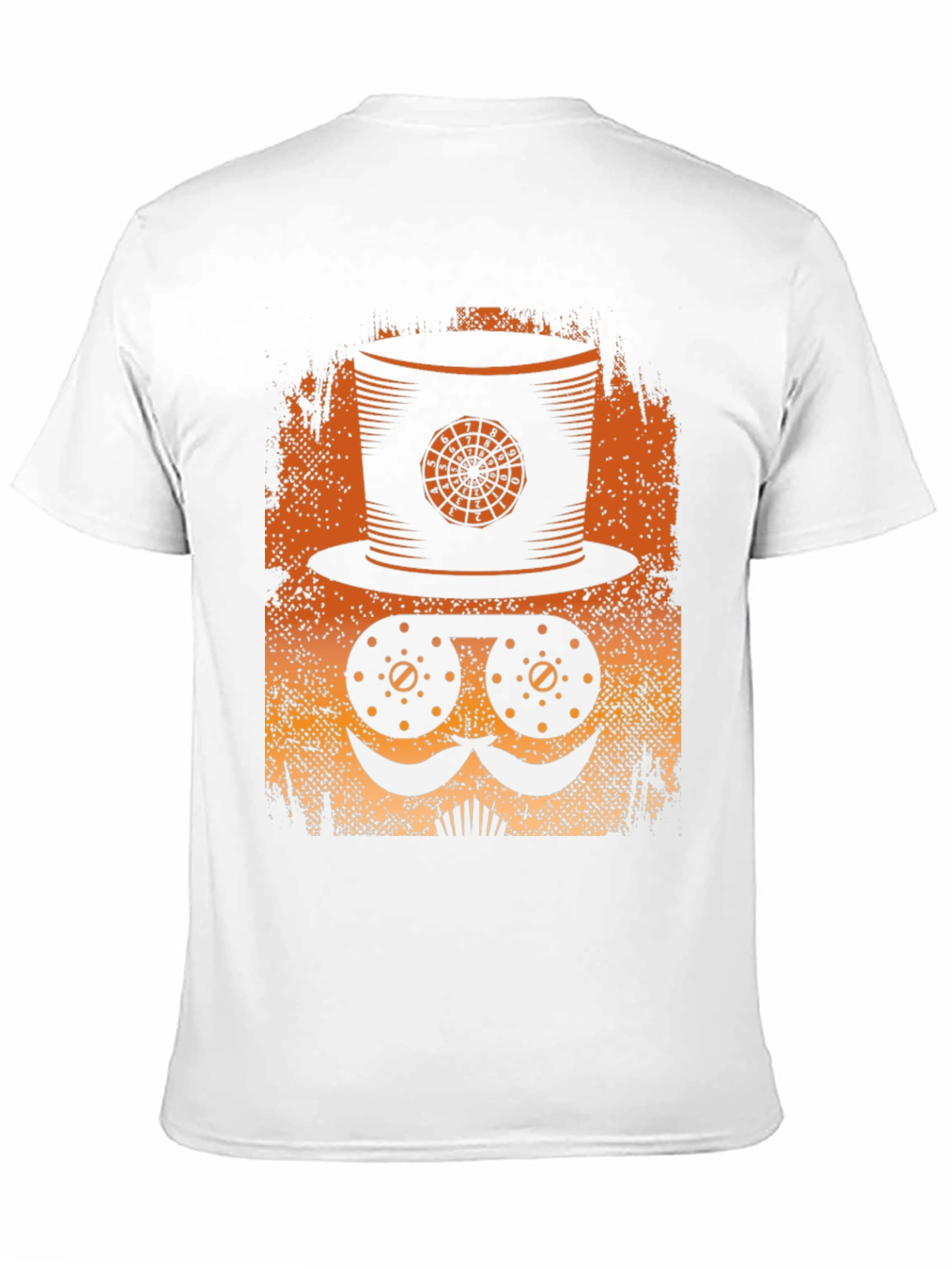 Steampunk Style Top Hat & Goggles Graphic Tee