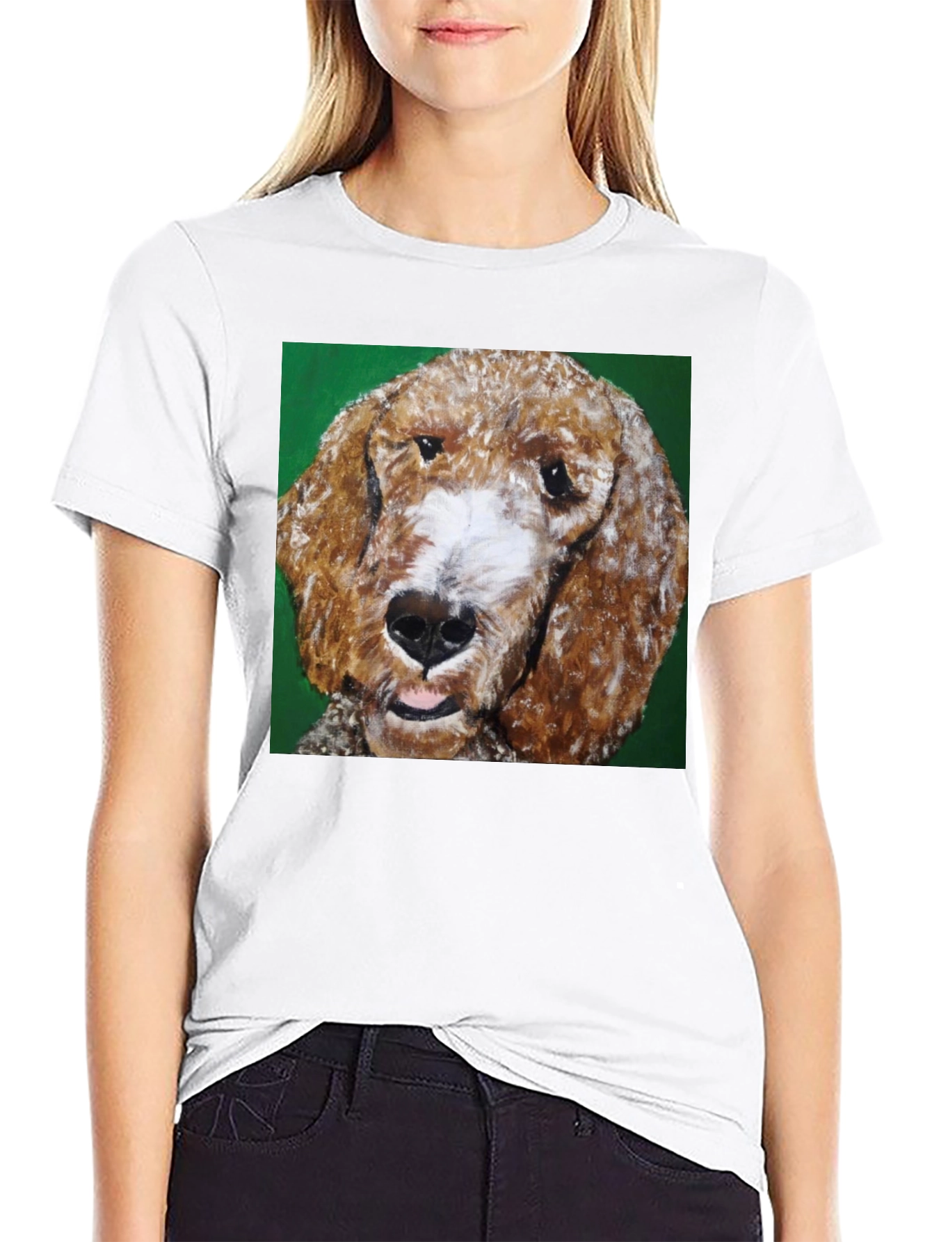 Dog Painting Graphic Tee