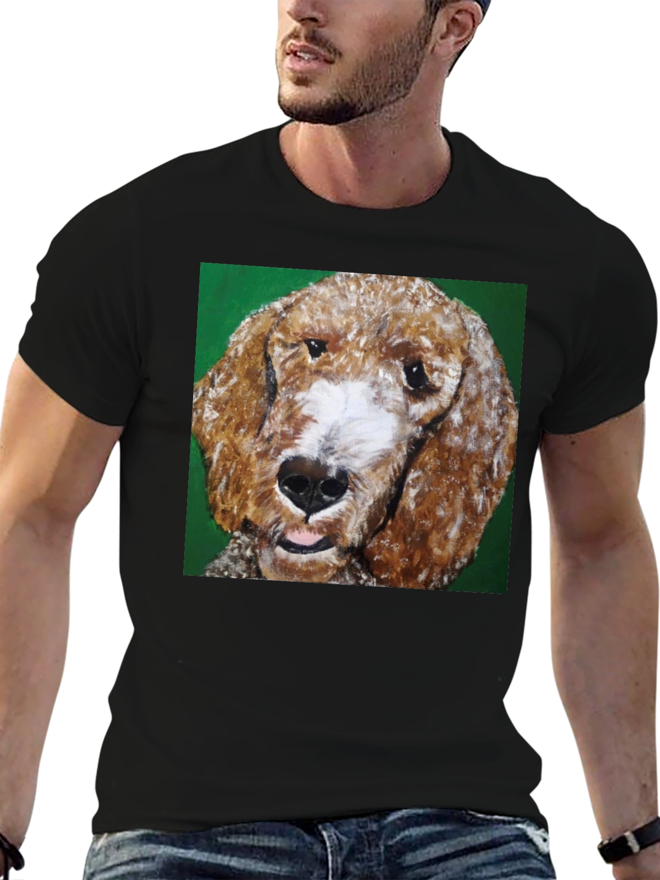 Dog Painting Graphic Tee