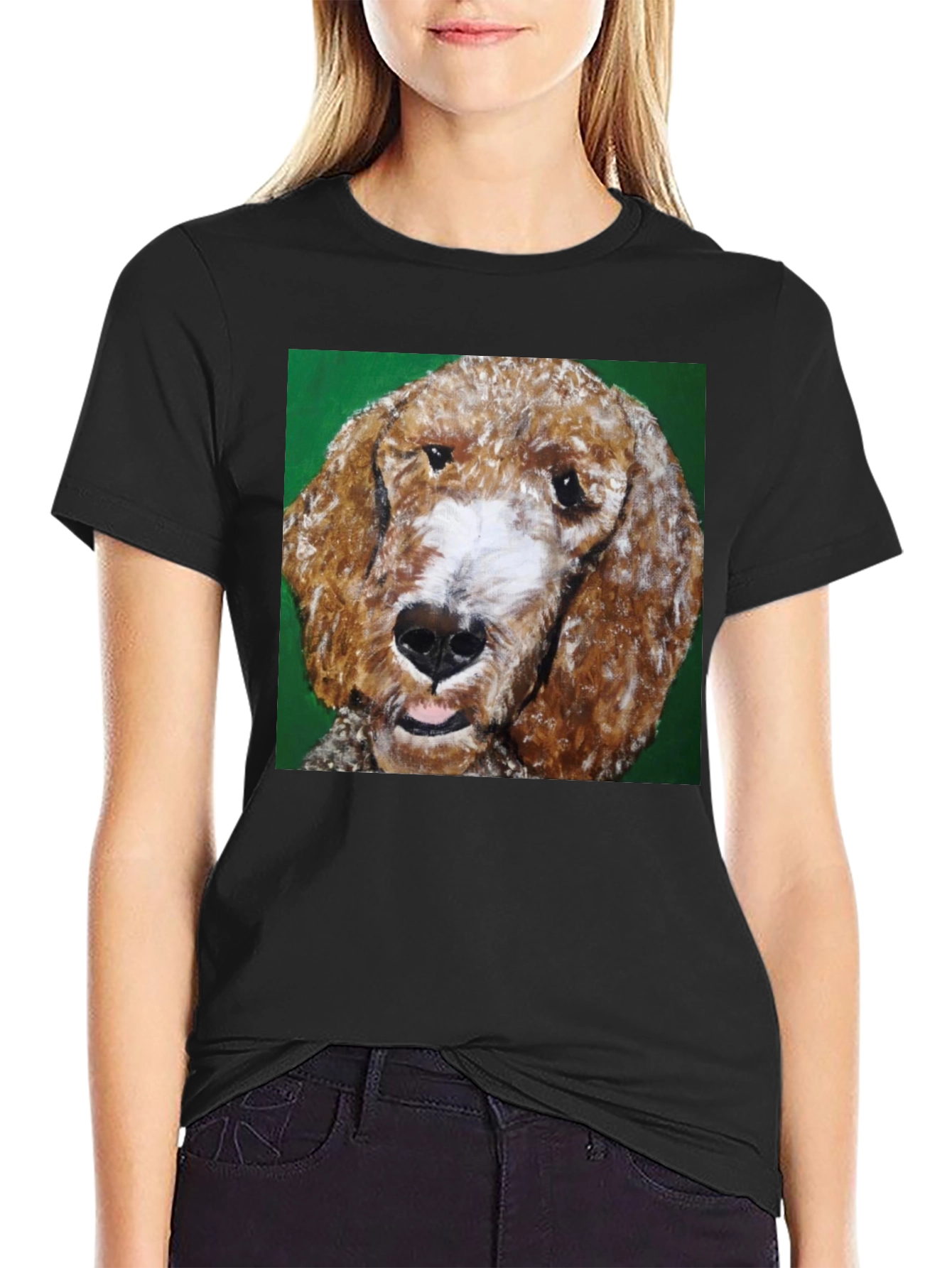 Dog Painting Graphic Tee