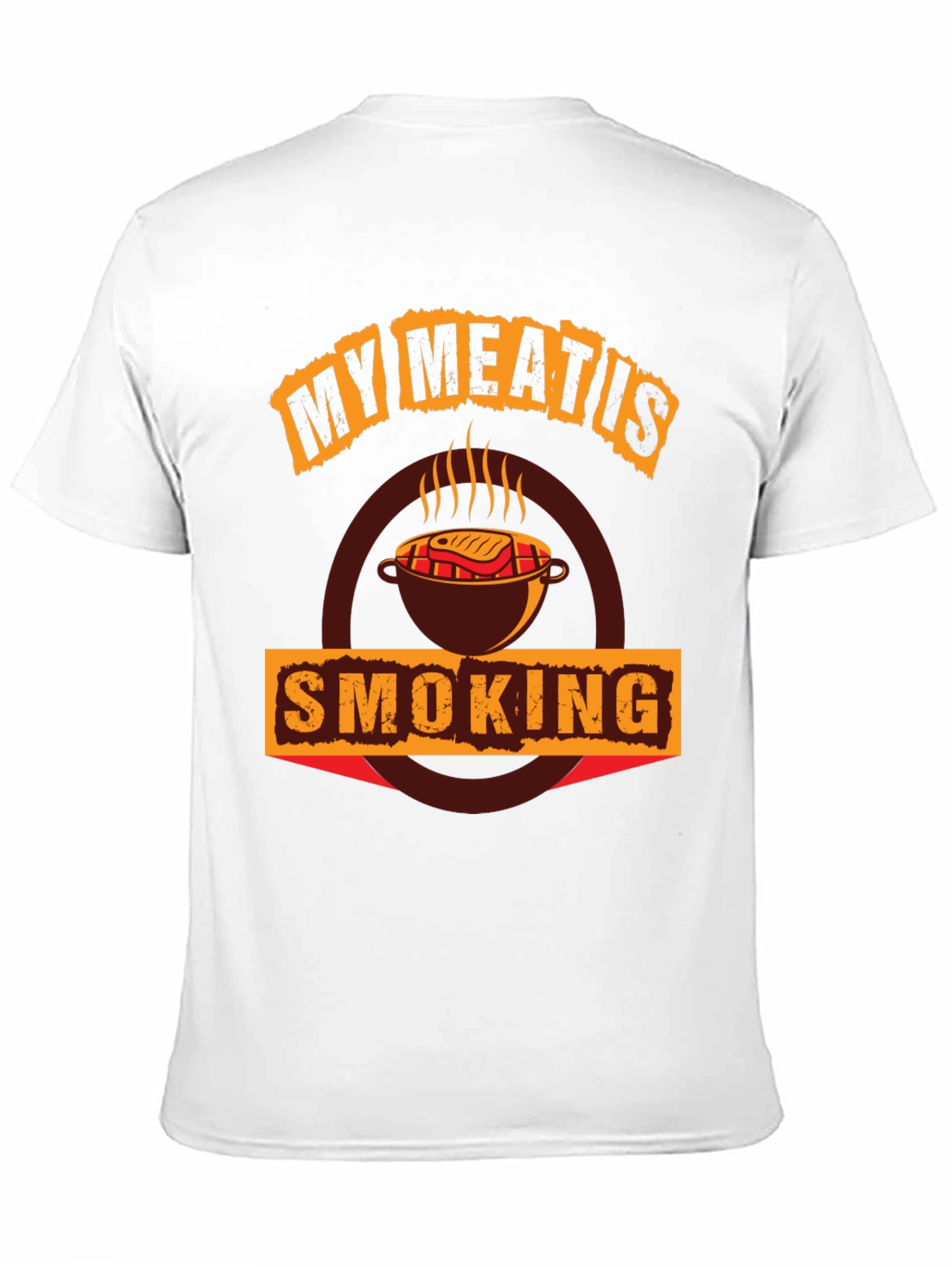 My Meat Is Smoking BBQ T-Shirt