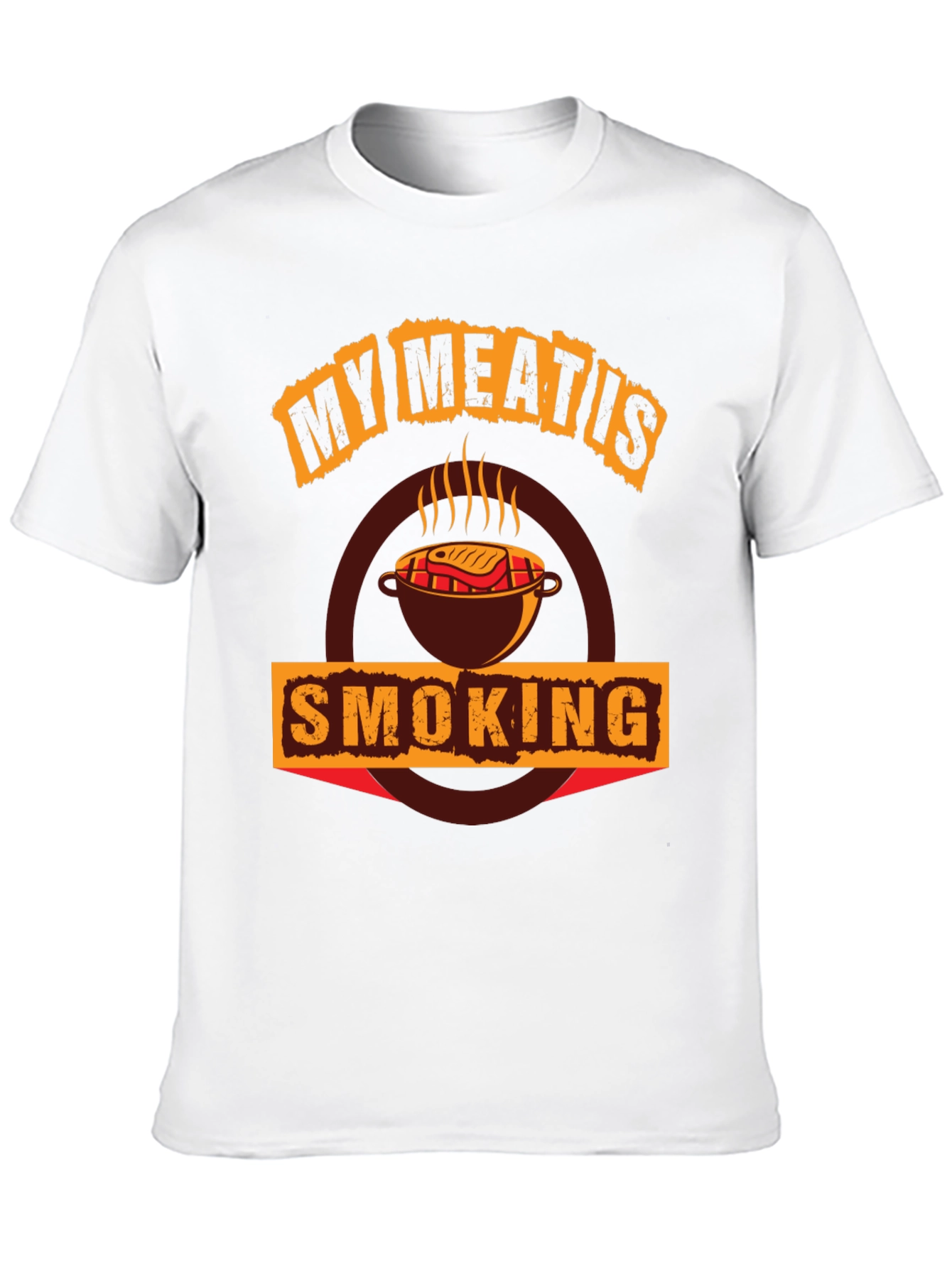 My Meat Is Smoking BBQ T-Shirt