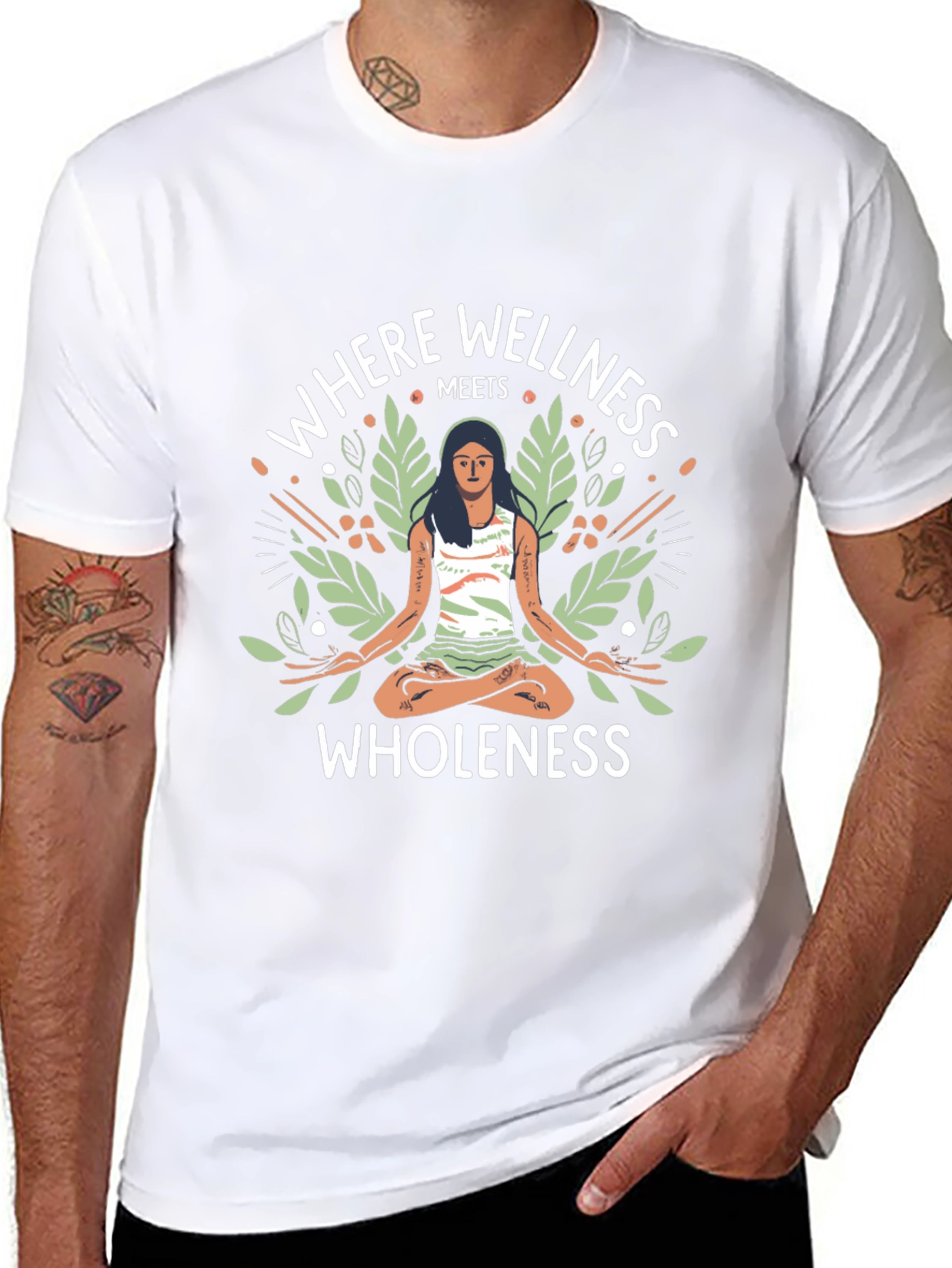 Wellness & Wholeness Graphic Tee