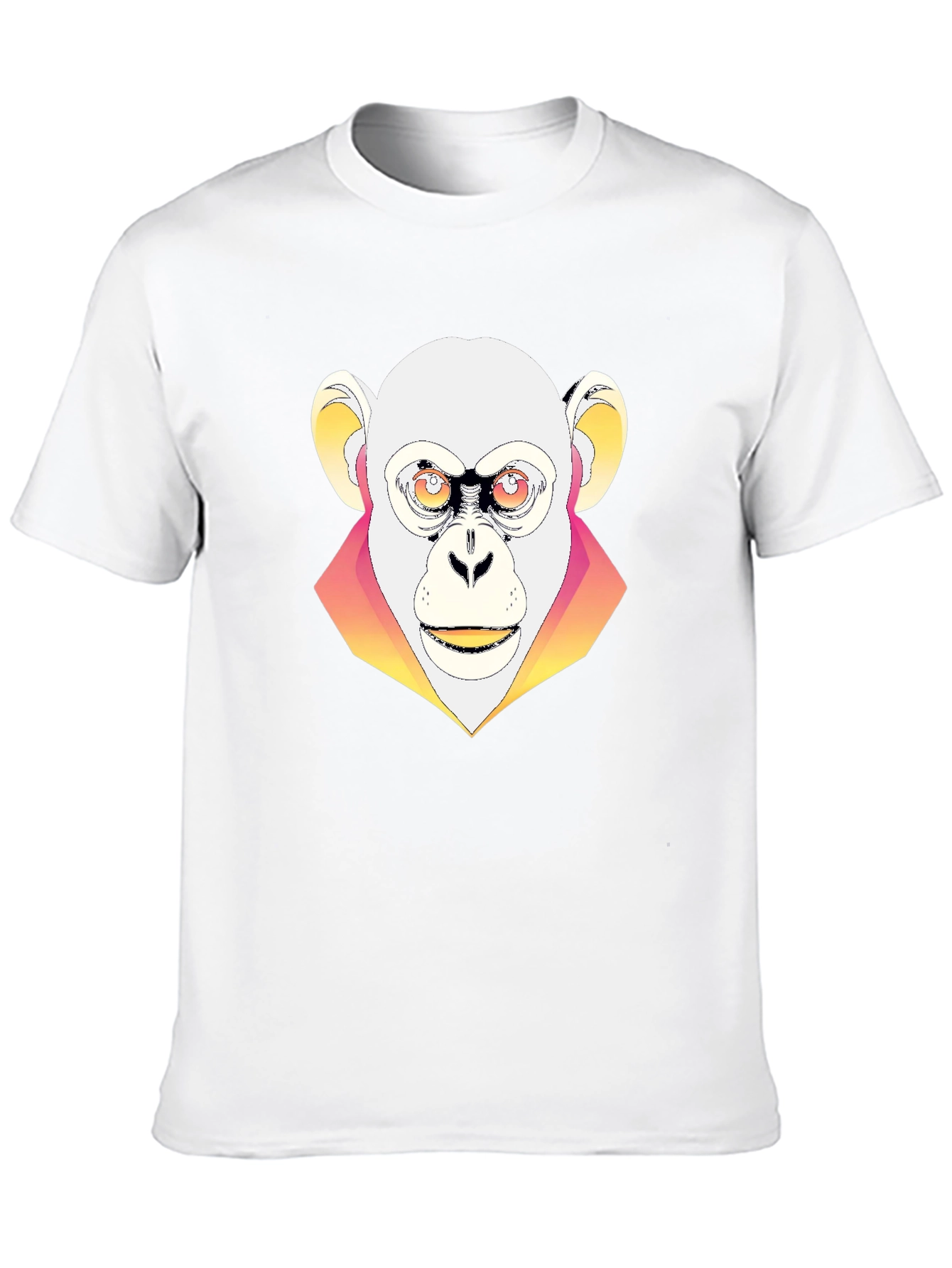 Stylish Monkey Graphic Tee - Bold Statement Shirt