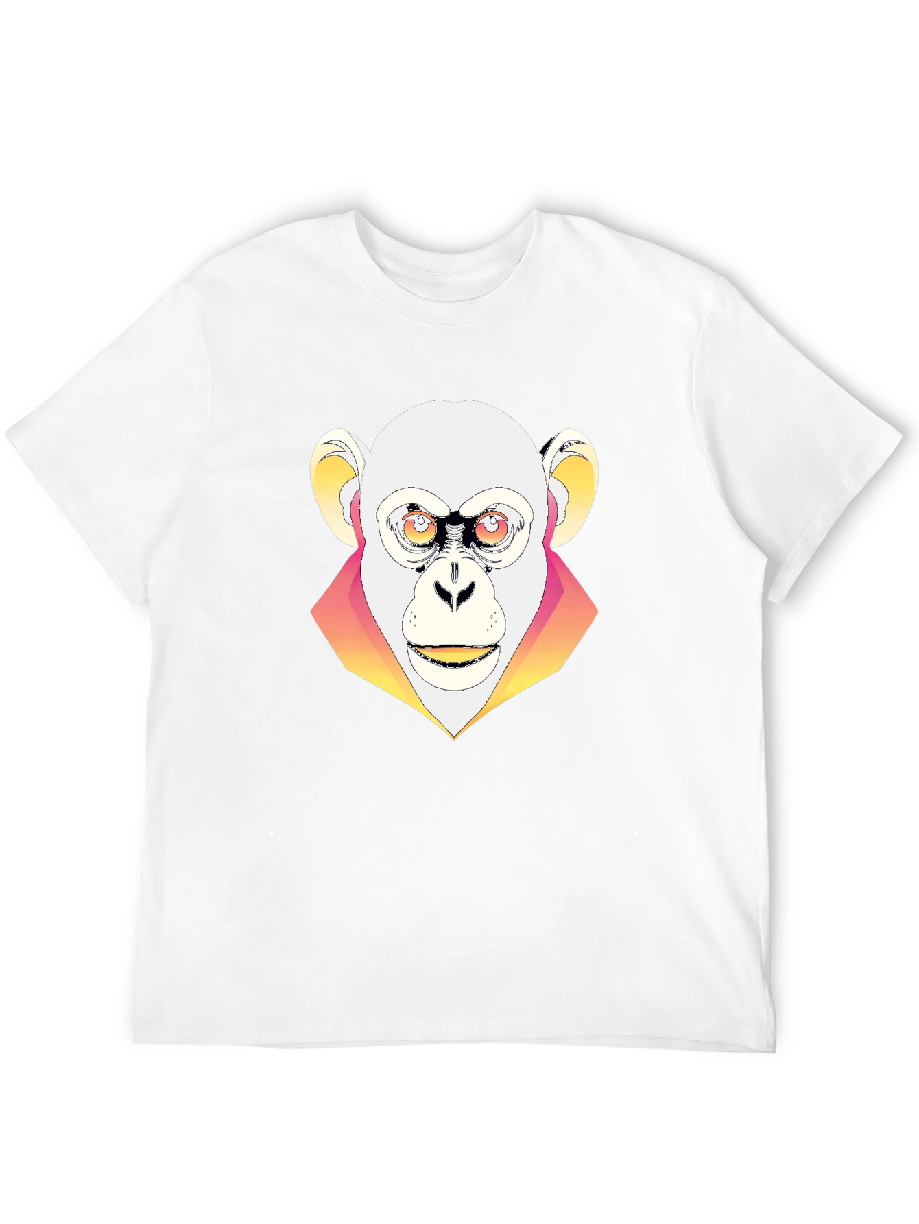 Stylish Monkey Graphic Tee - Bold Statement Shirt